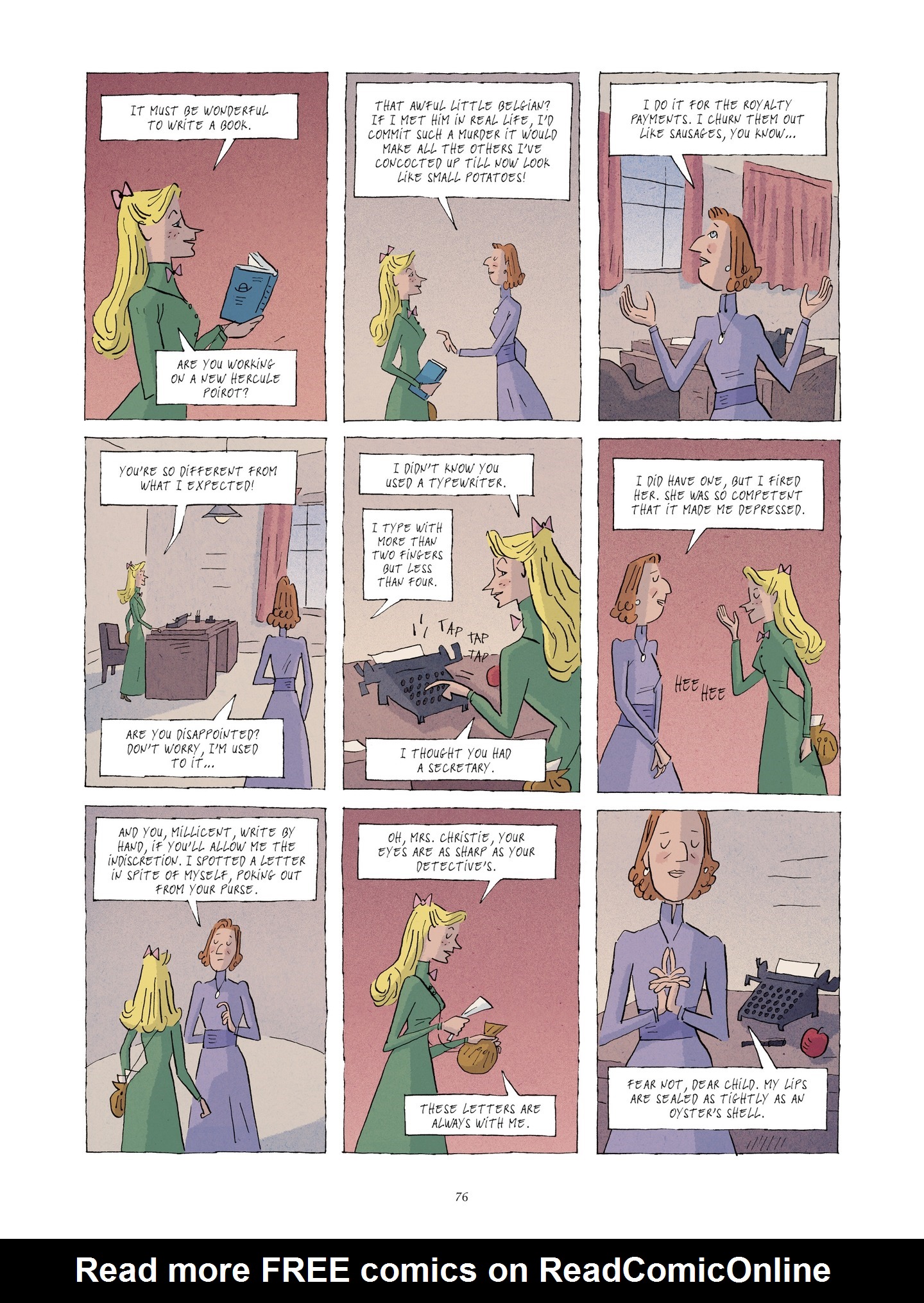 Read online The Detection Club comic -  Issue #1 - 74