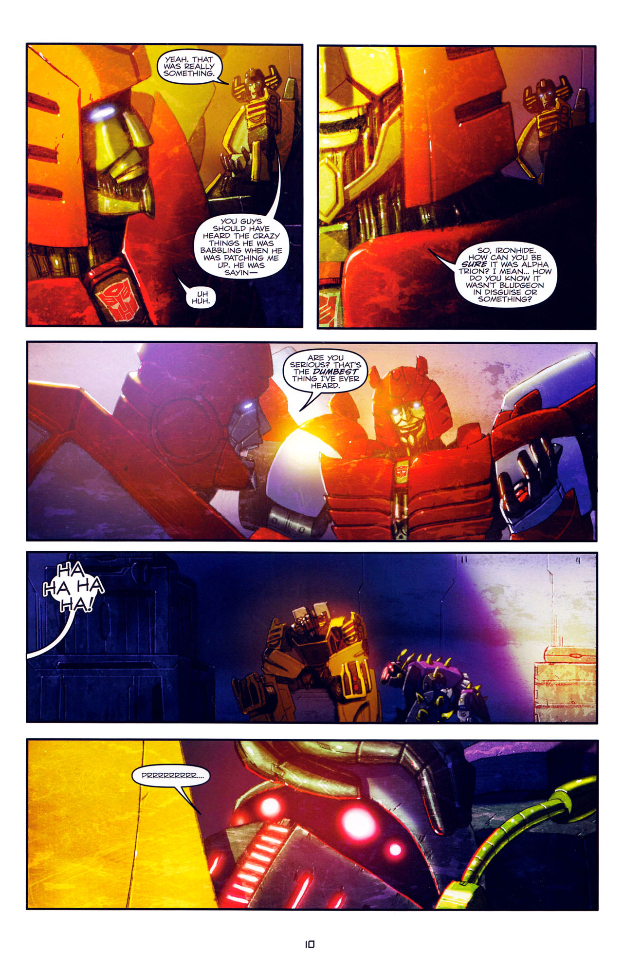 Read online The Transformers (2009) comic -  Issue #24 - 13