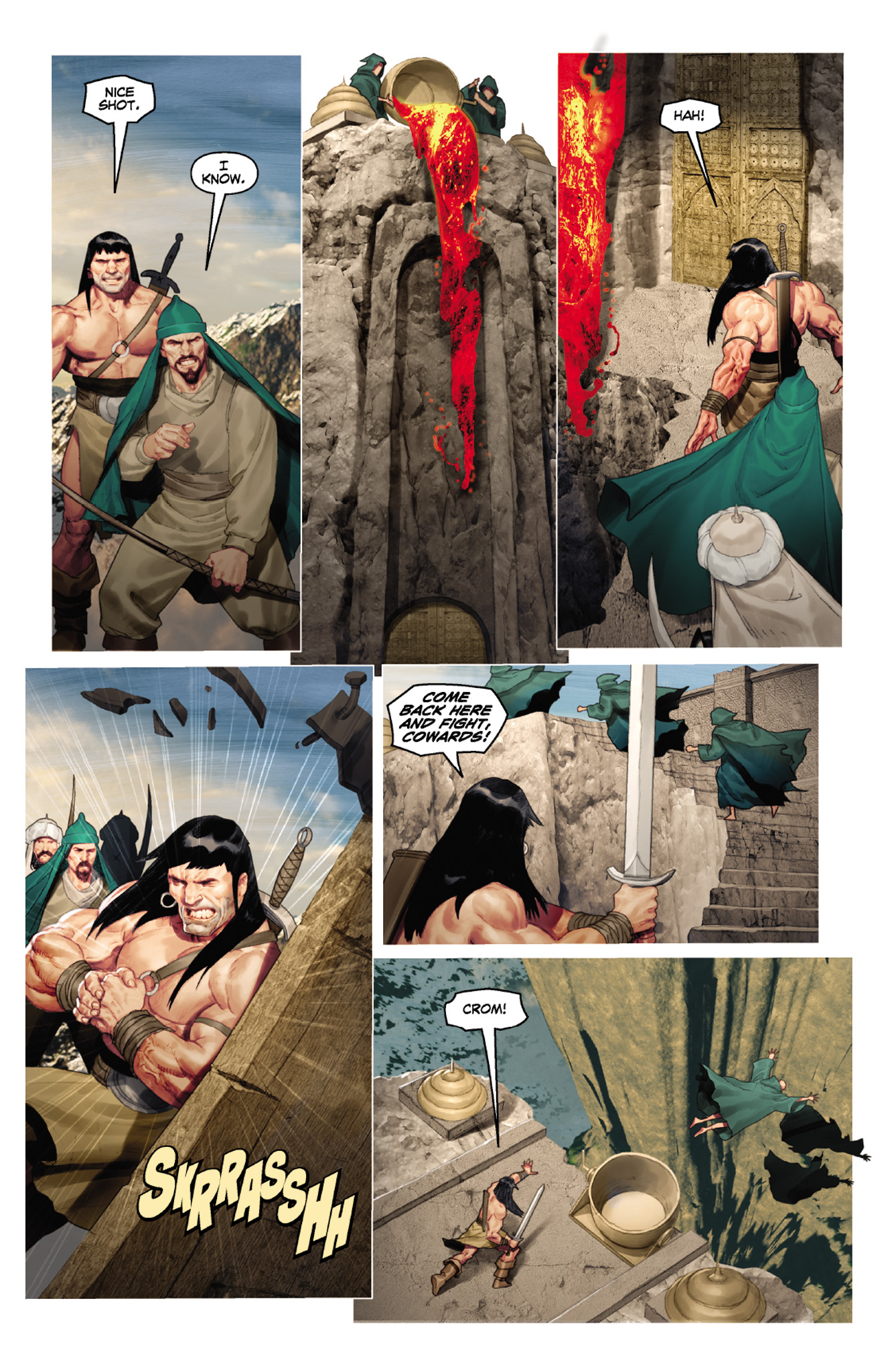Read online Conan and the People of the Black Circle comic -  Issue #4 - 5