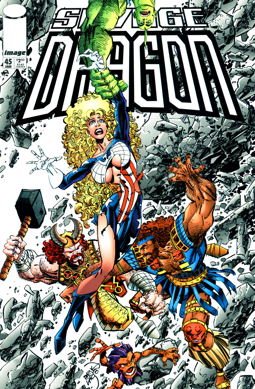 The Savage Dragon (1993) Issue #45 #48 - English 1