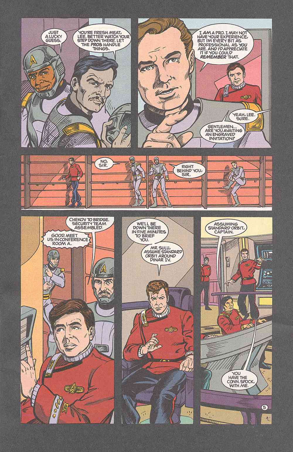 Read online Star Trek (1989) comic -  Issue #19 - 6