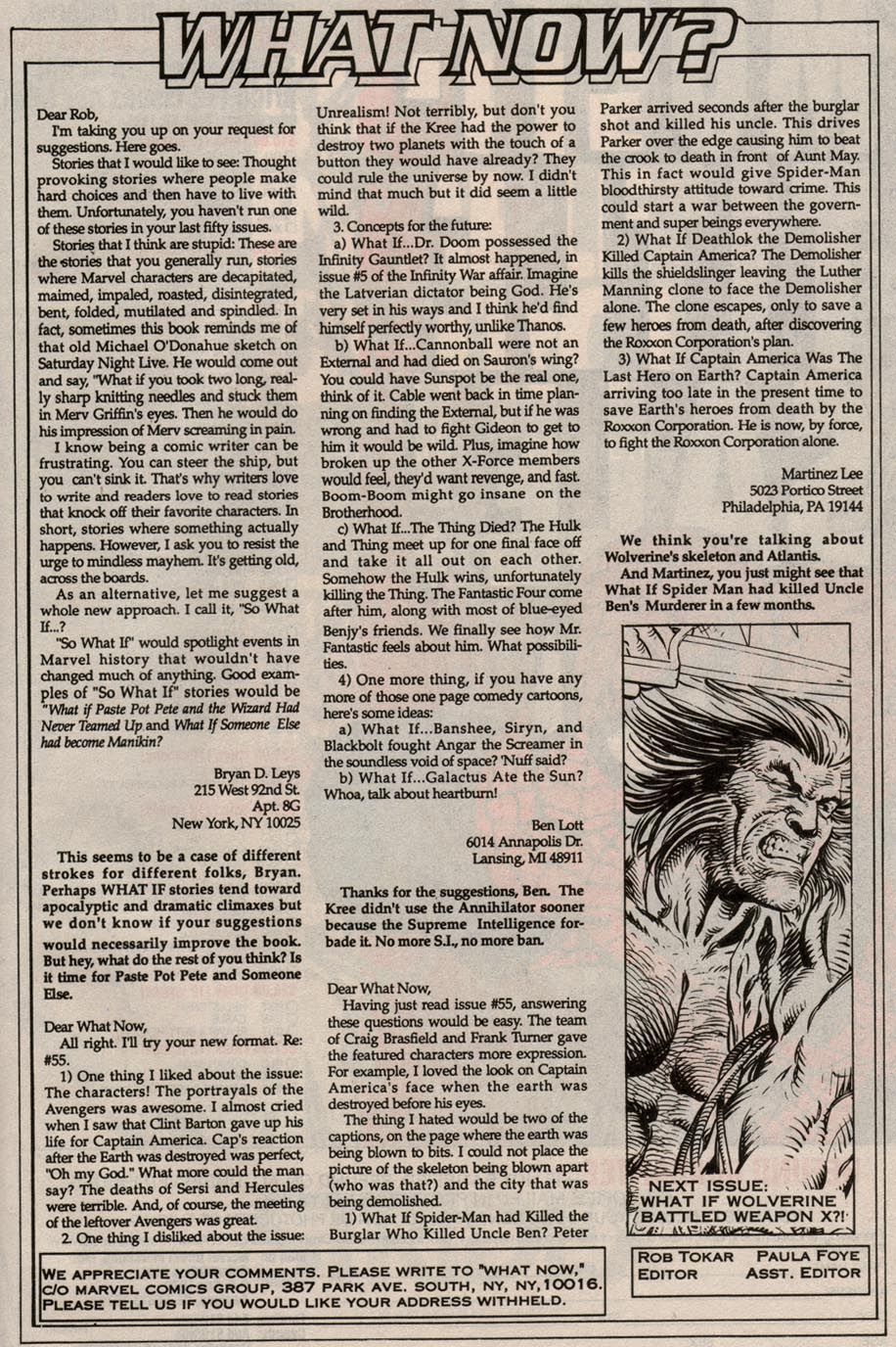 Read online What If...? (1989) comic -  Issue #61 - 28