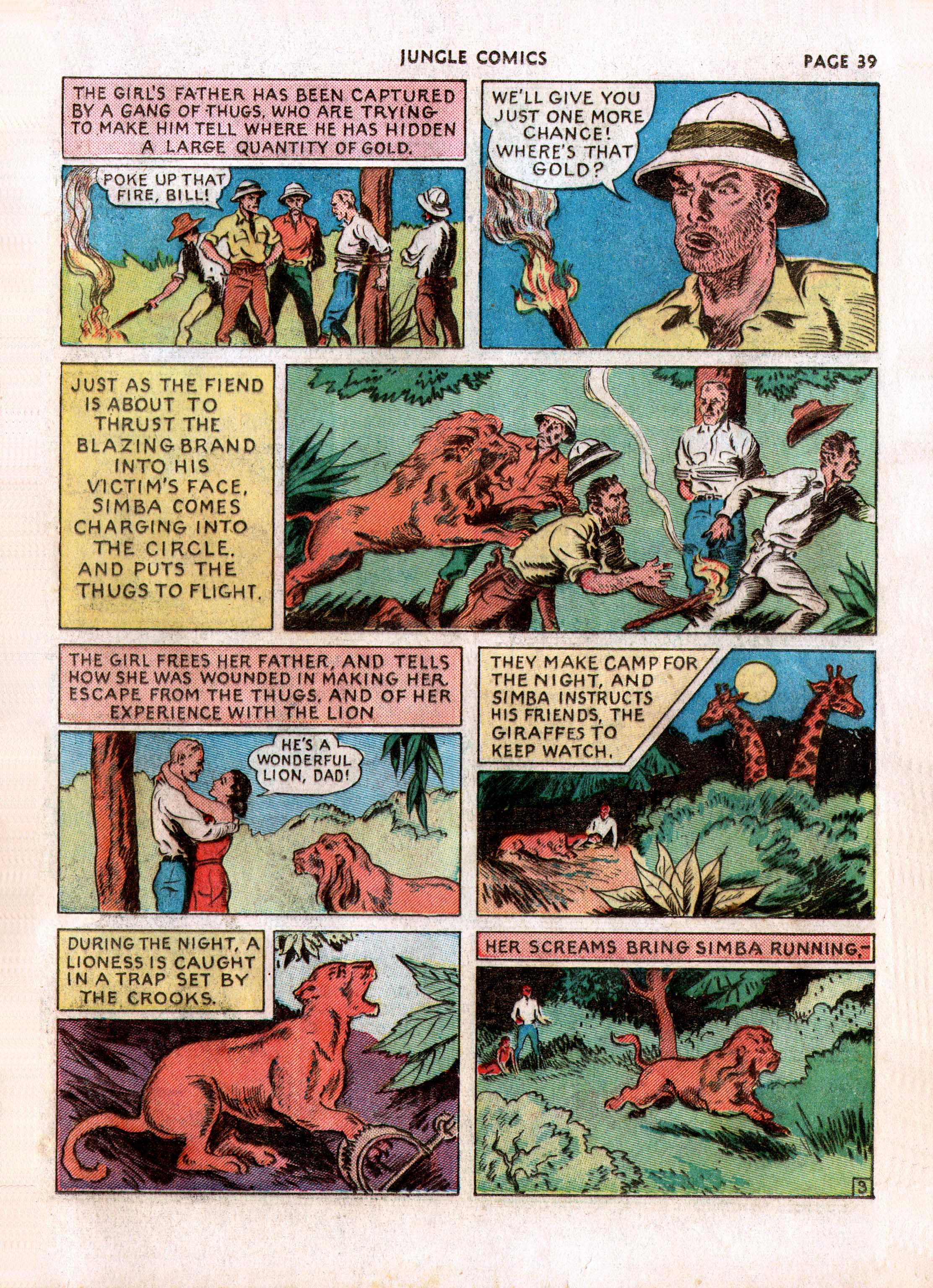 Read online Jungle Comics comic -  Issue #7 - 41