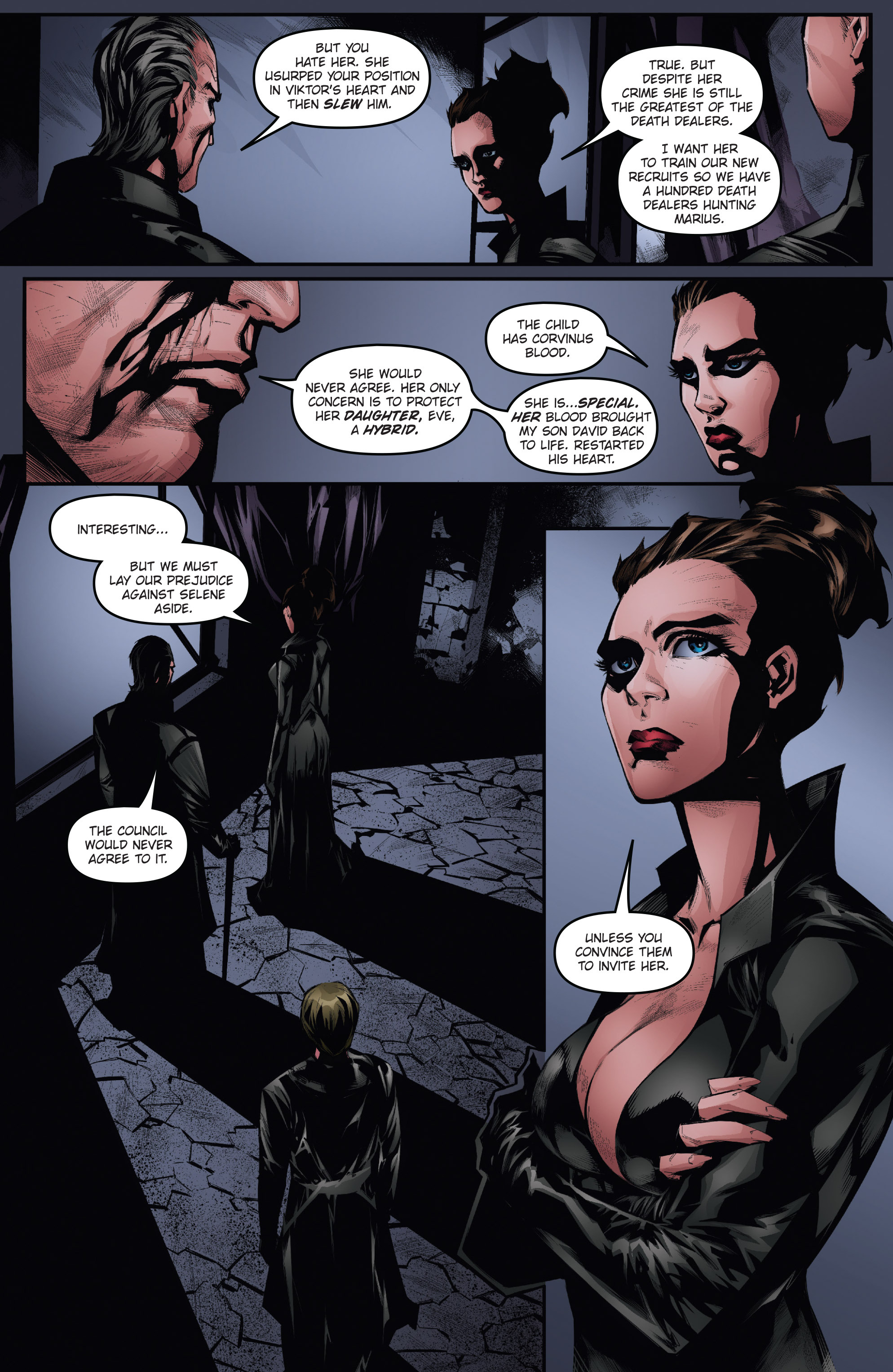 Read online Underworld: Blood Wars comic -  Issue # Full - 10