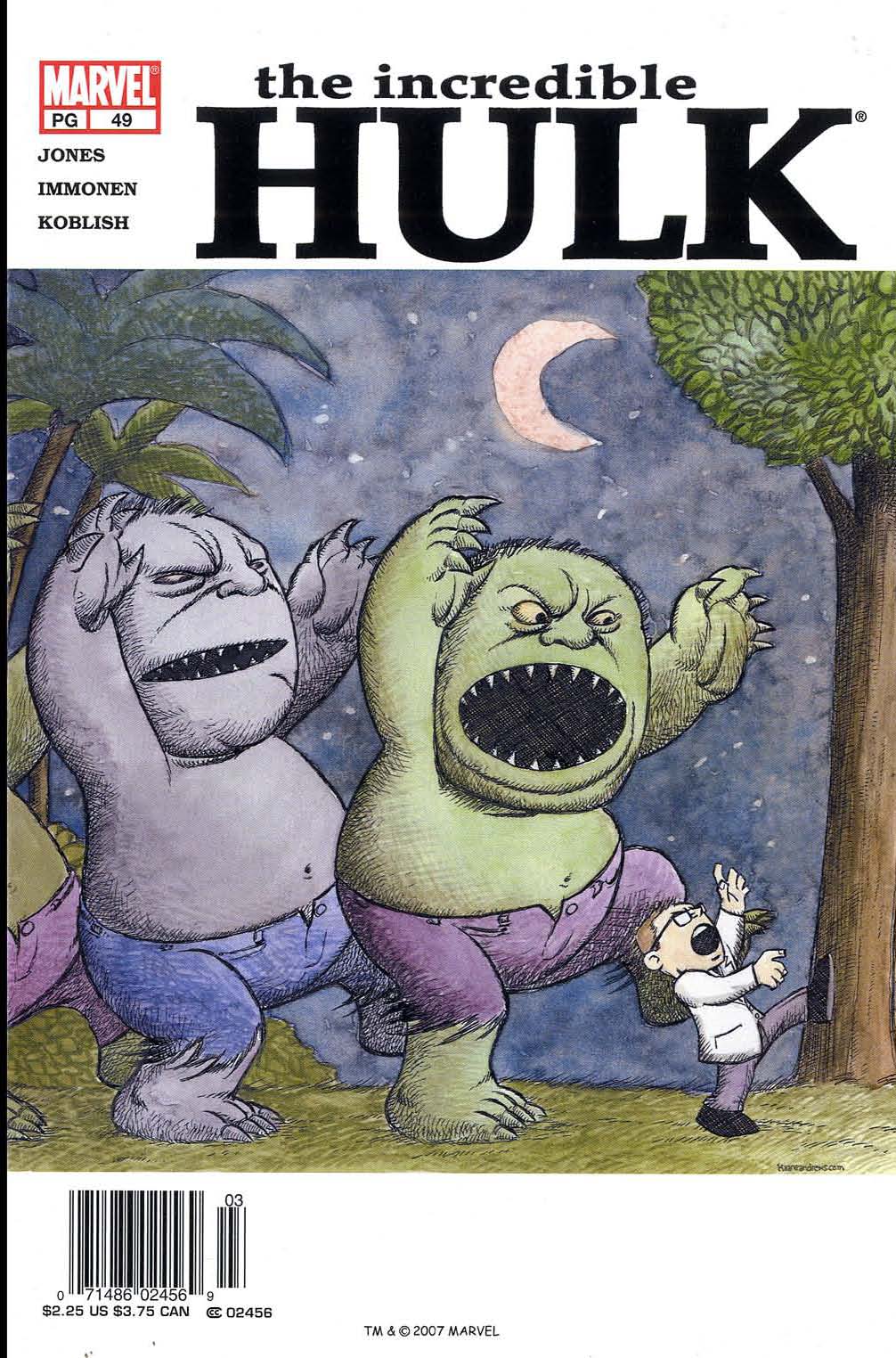 Read online The Incredible Hulk (2000) comic -  Issue #49 - 1