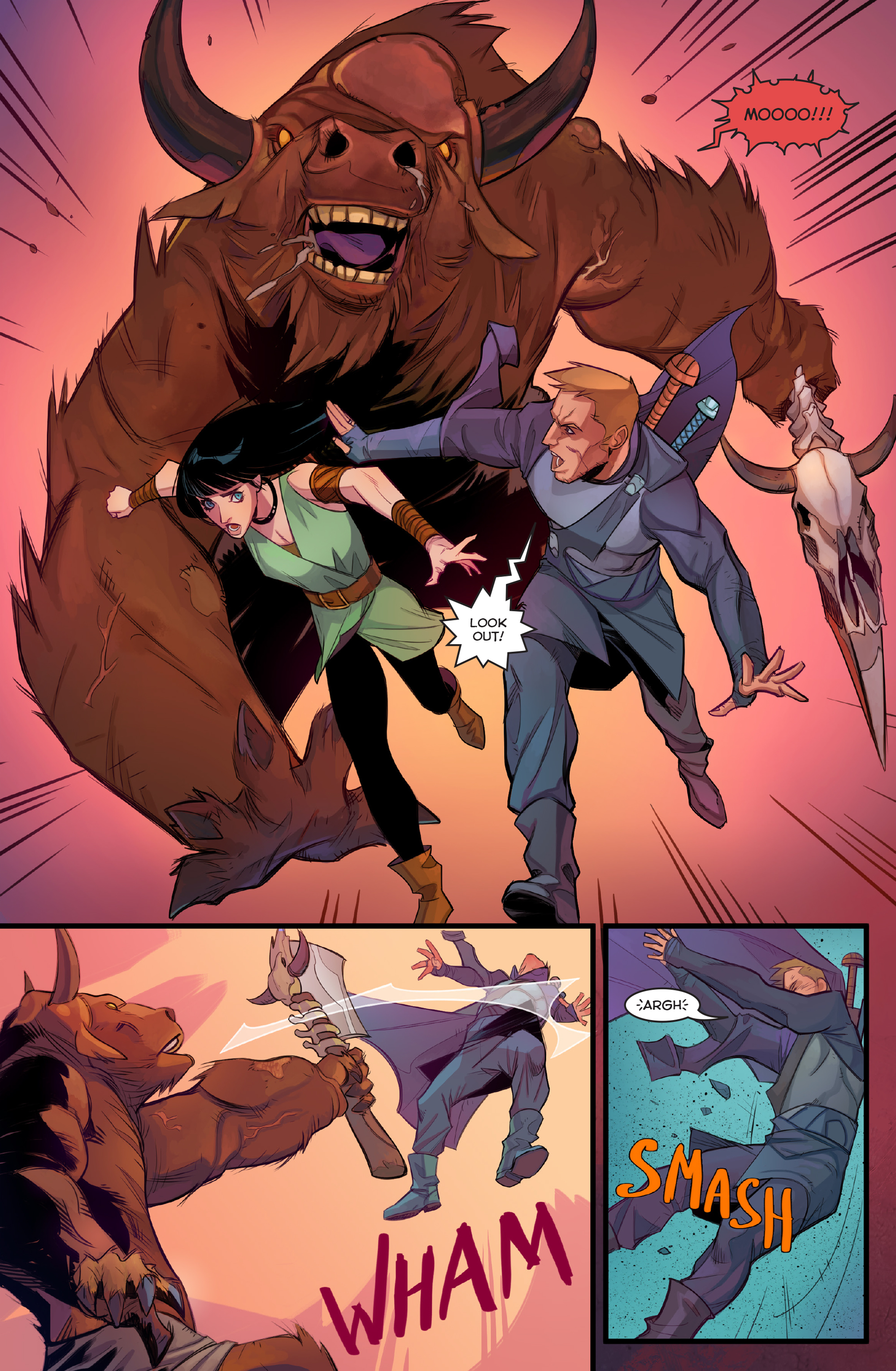 Read online Realmwalkers comic -  Issue #3 - 3