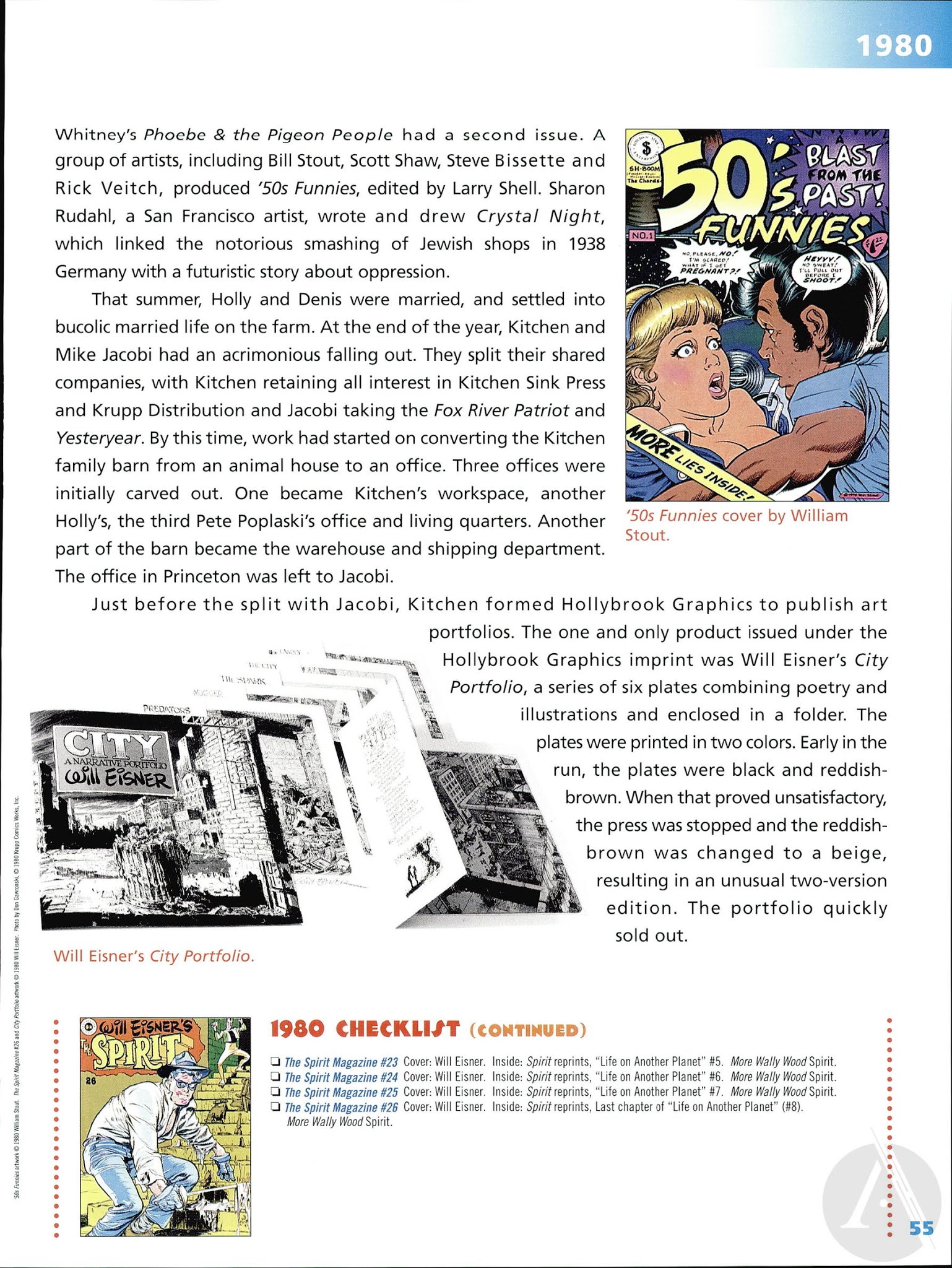 Read online Kitchen Sink Press: The First 25 Years comic -  Issue # TPB - 57