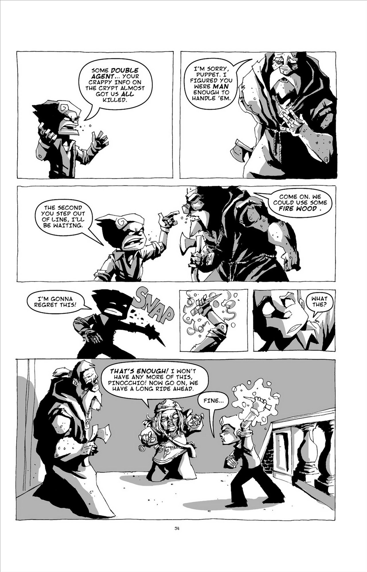 Read online Pinocchio Vampire Slayer And The Great Puppet Theater comic -  Issue # TPB (Part 1) - 44
