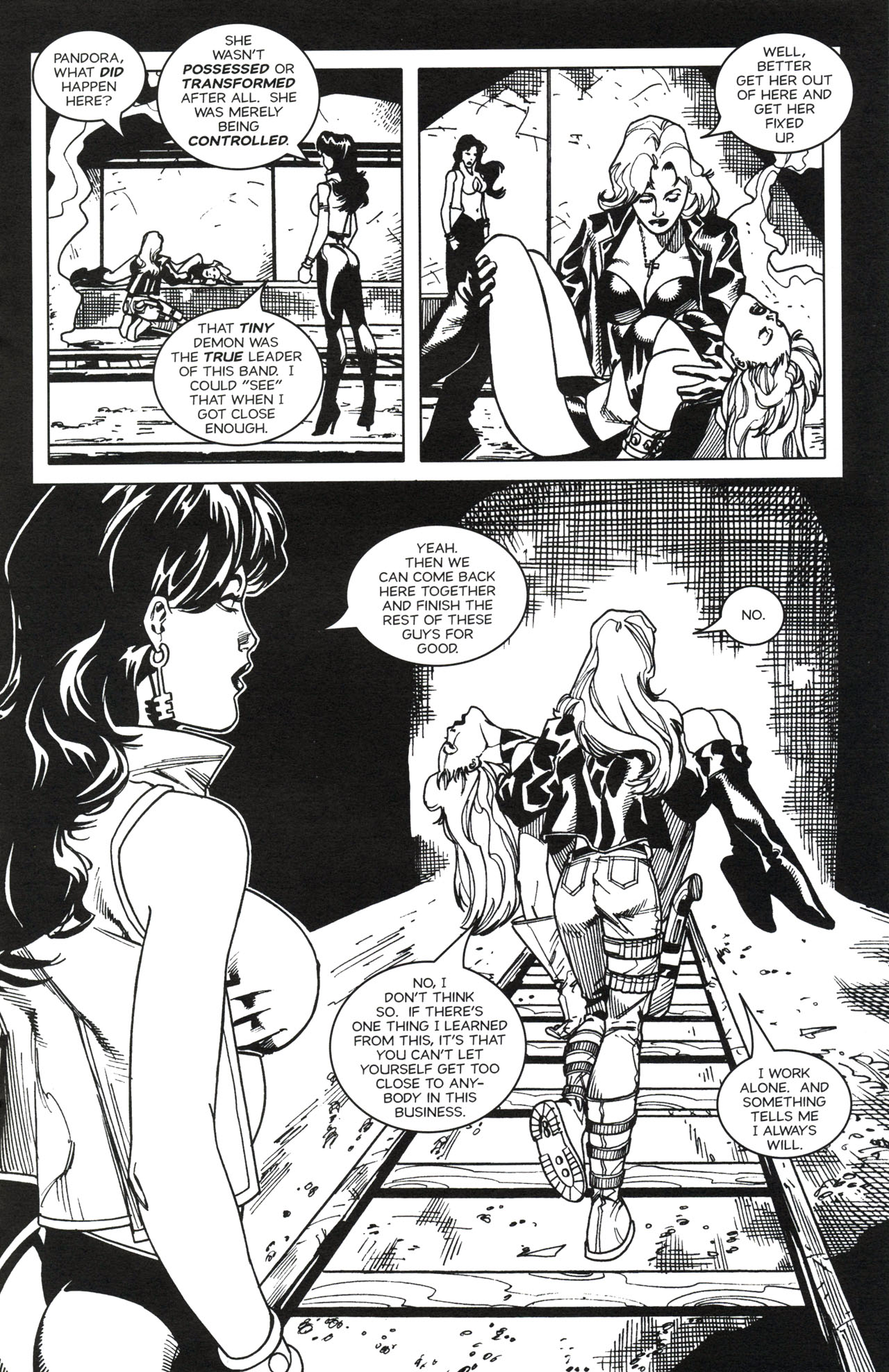 Read online Pandora/Shotgun Mary comic -  Issue # Full - 23