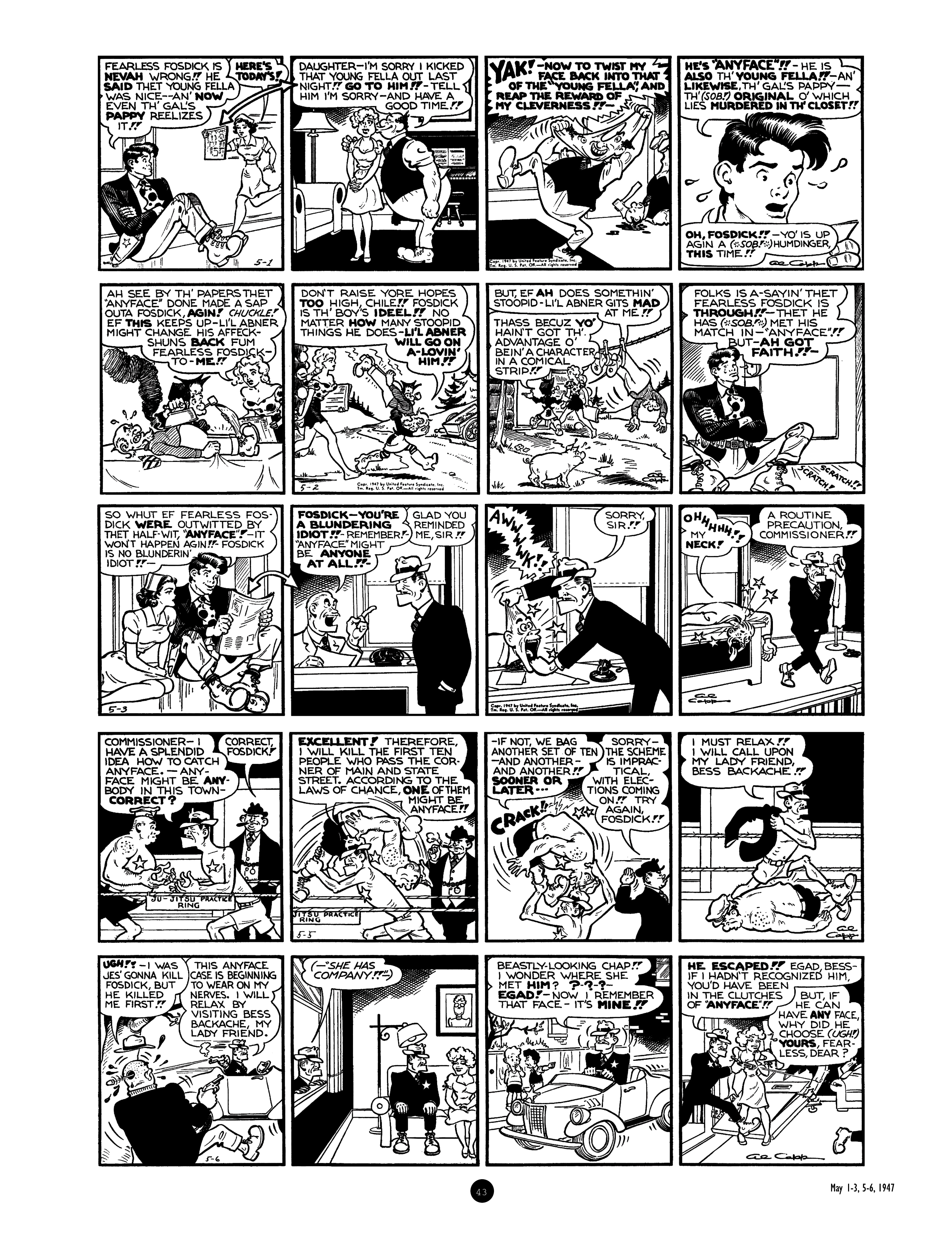 Read online Al Capp's Li'l Abner Complete Daily & Color Sunday Comics comic -  Issue # TPB 7 (Part 1) - 43