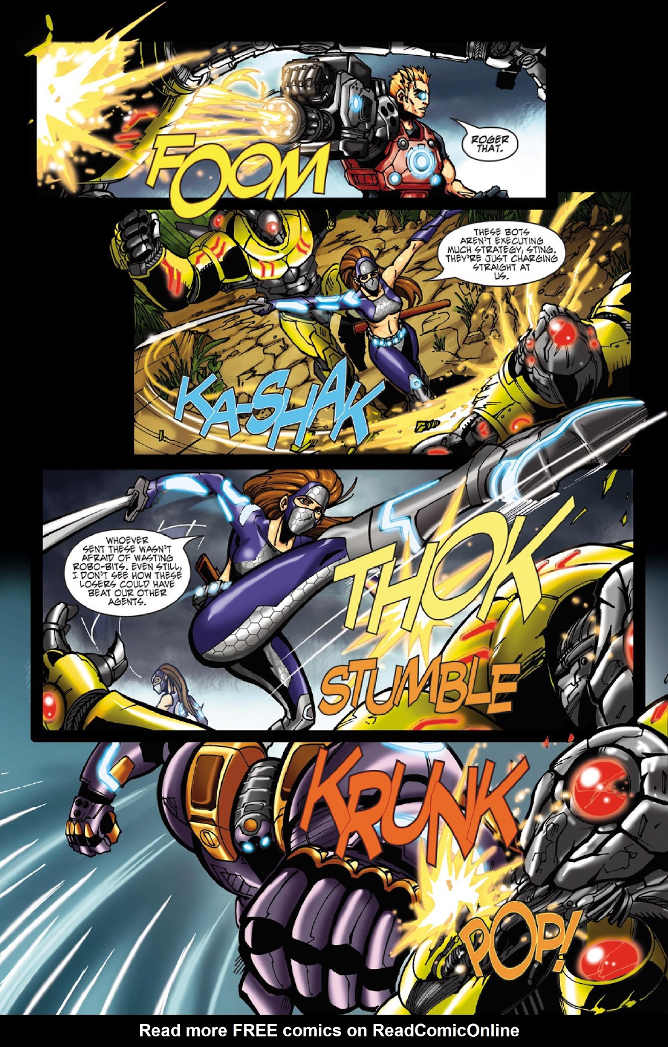 Read online Spyborgs comic -  Issue # Full - 7