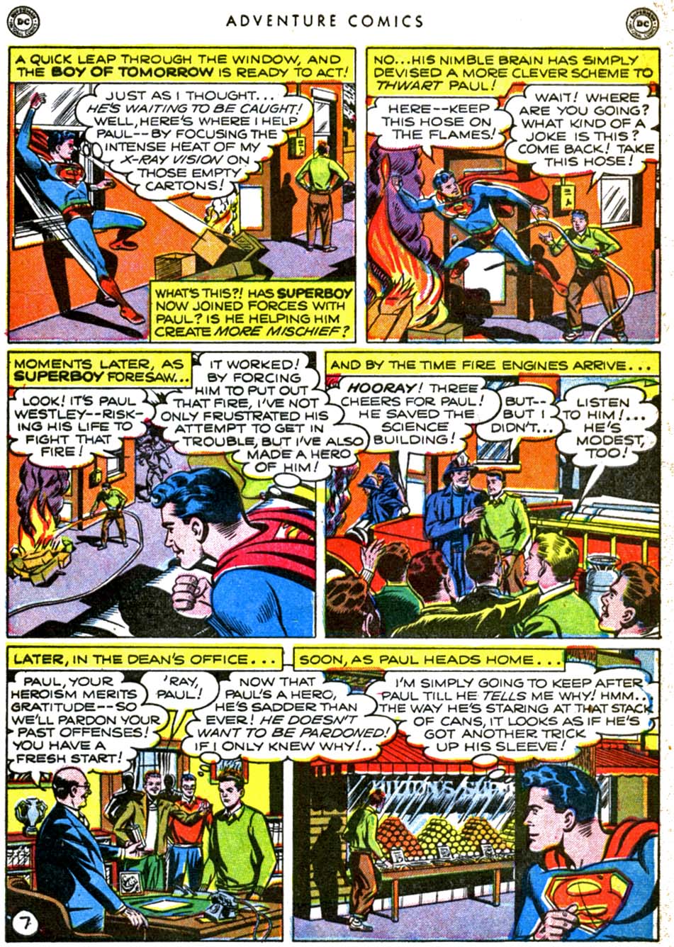 Read online Adventure Comics (1938) comic -  Issue #157 - 9