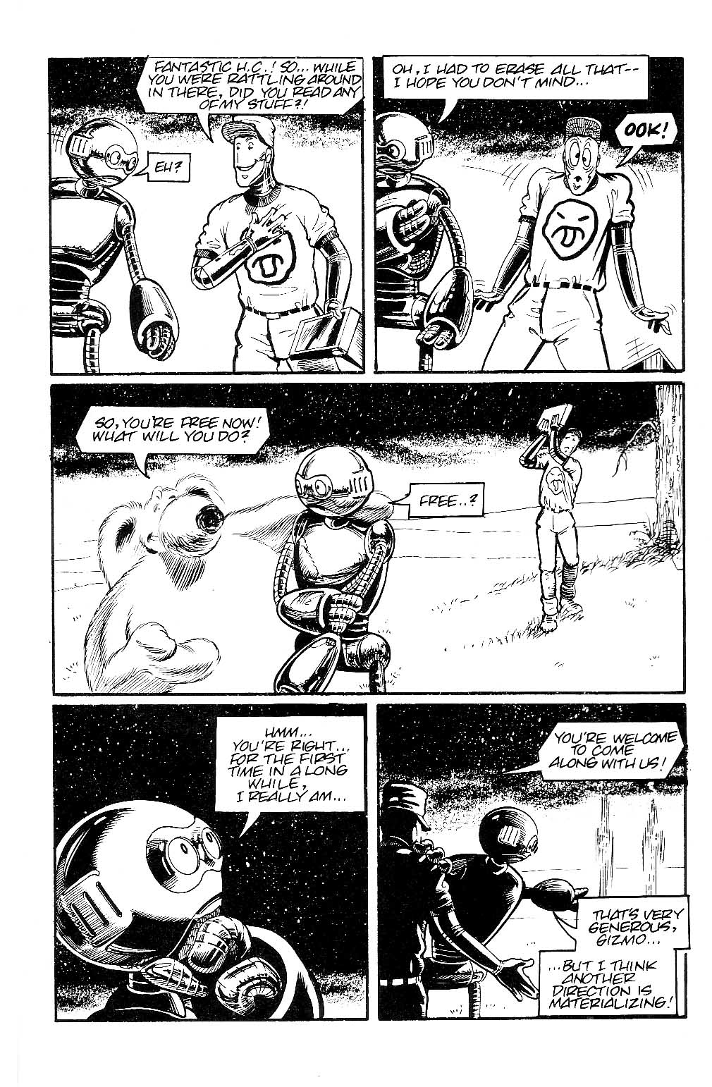 Read online Gizmo and the Fugitoid comic -  Issue #2 - 28