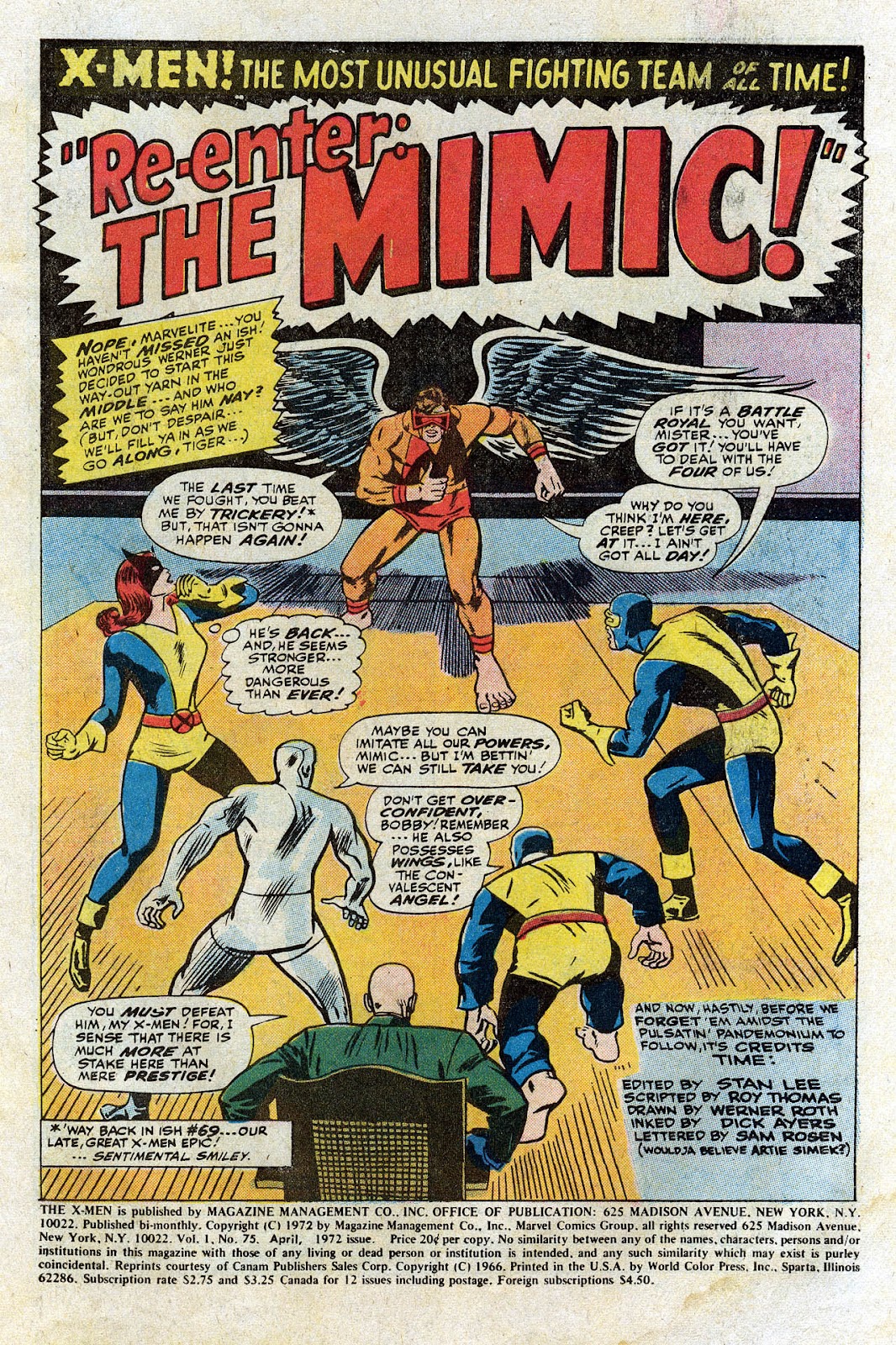 Uncanny X-Men (1963) issue 75 - Page 3