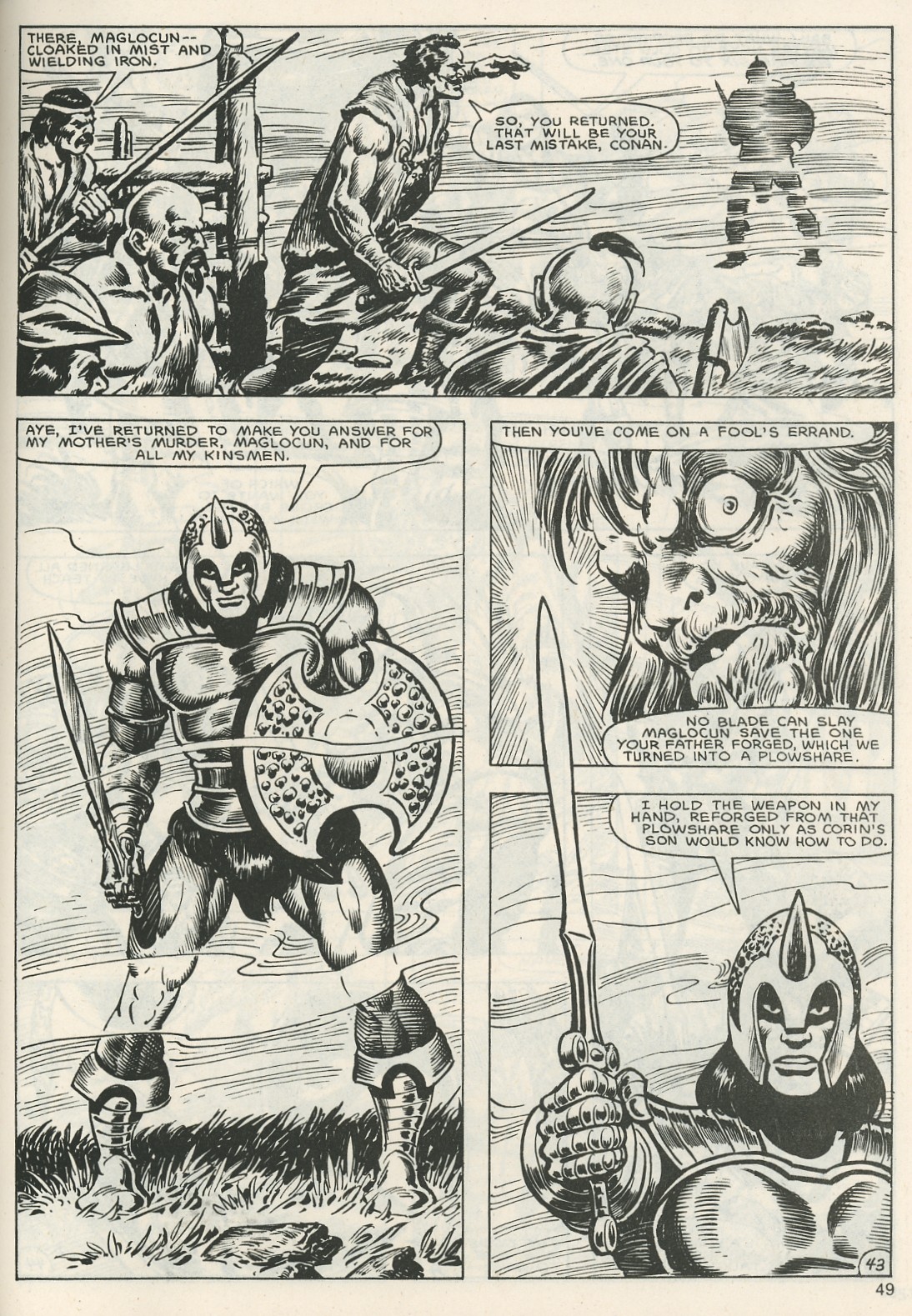Read online The Savage Sword Of Conan comic -  Issue #119 - 48