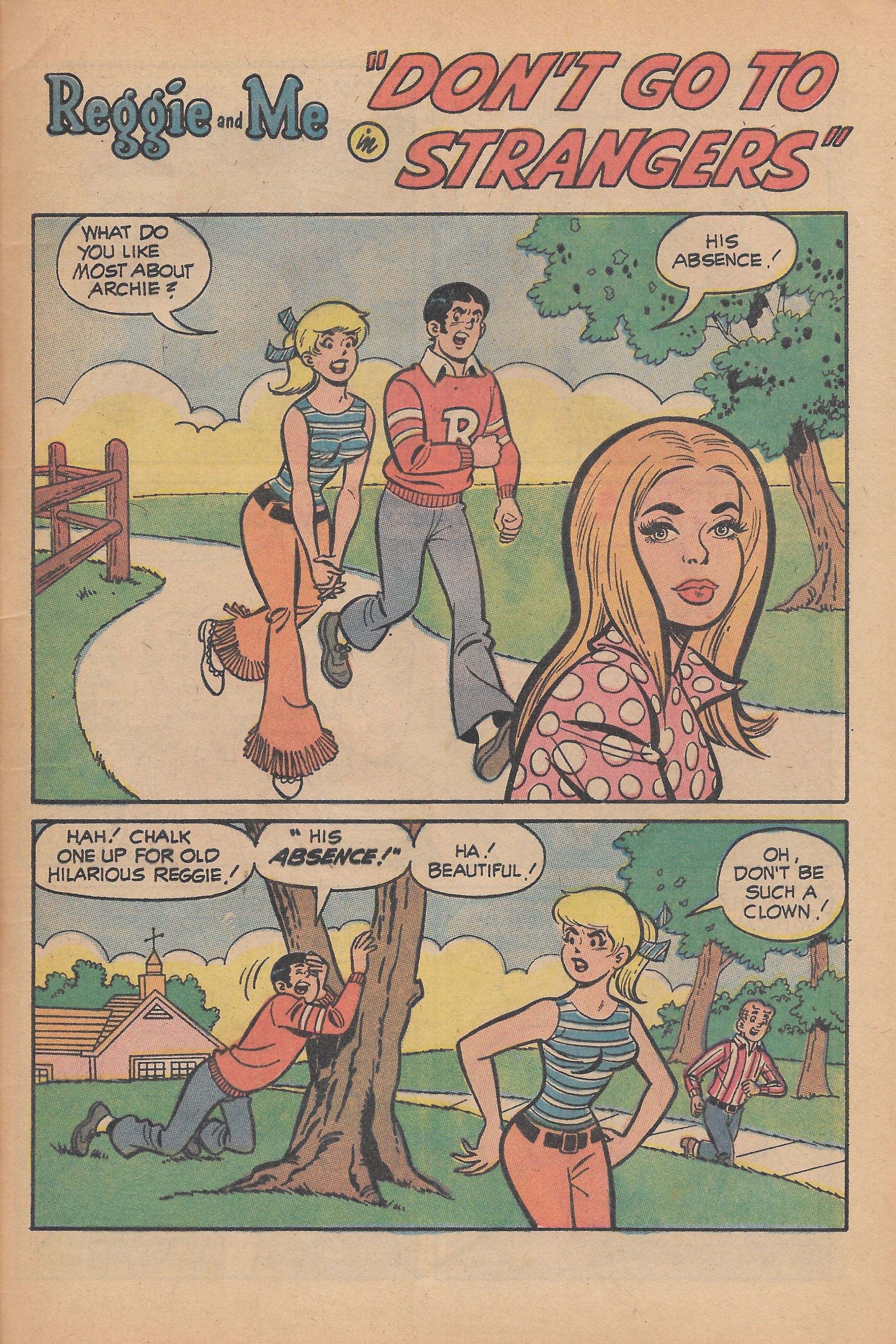 Read online Reggie and Me (1966) comic -  Issue #50 - 45