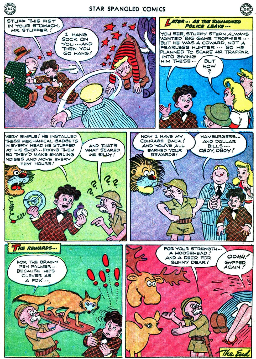 Read online Star Spangled Comics comic -  Issue #34 - 33