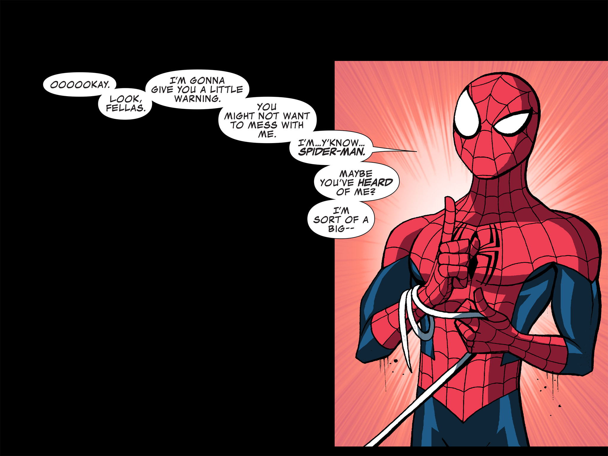 Read online Ultimate Spider-Man (Infinite Comics) (2015) comic -  Issue #14 - 29