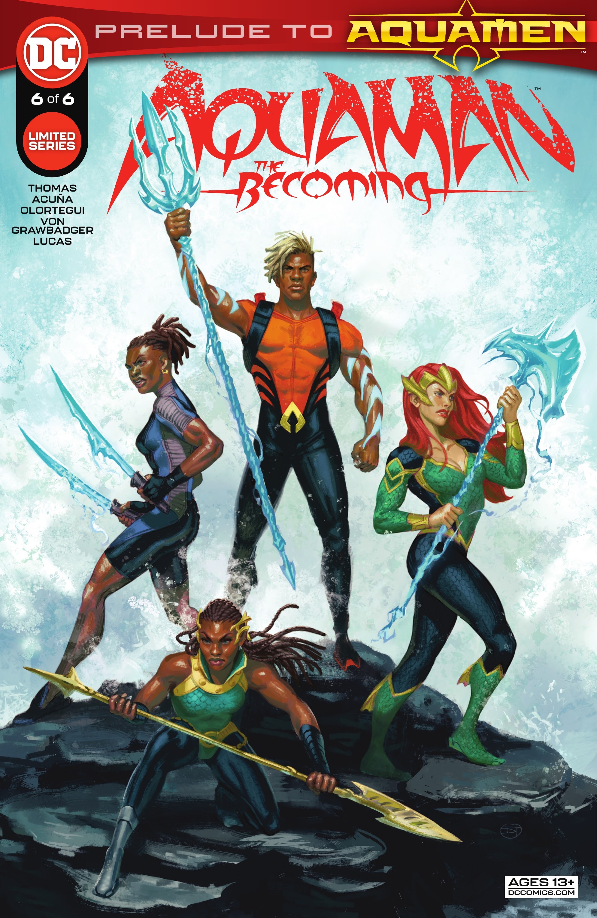 Read online Aquaman: The Becoming comic -  Issue #6 - 1