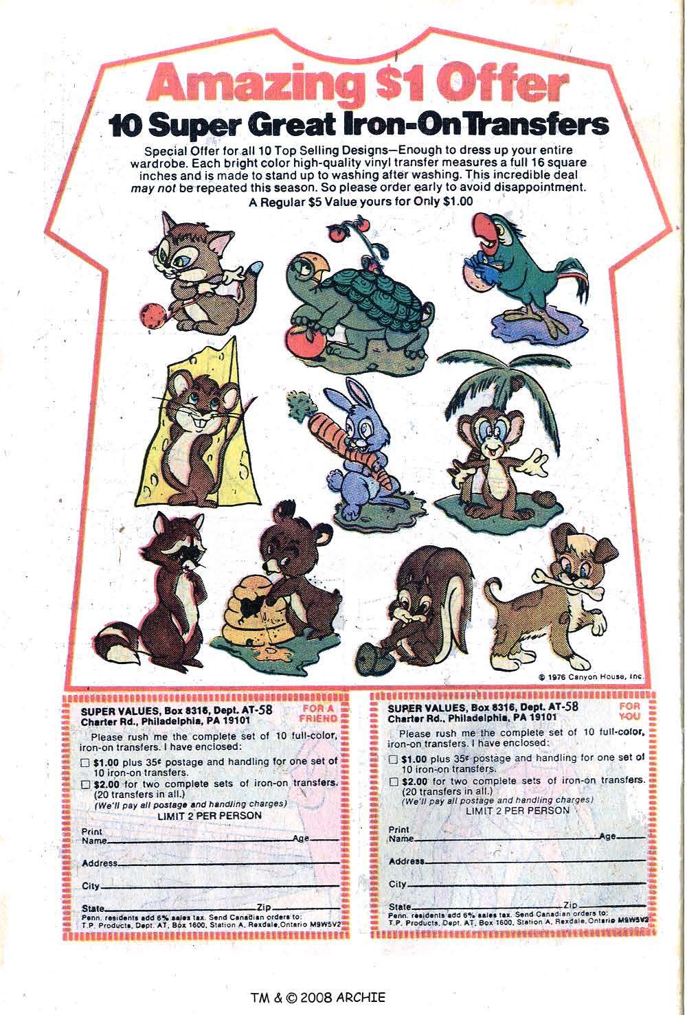 Read online Jughead (1965) comic -  Issue #258 - 34