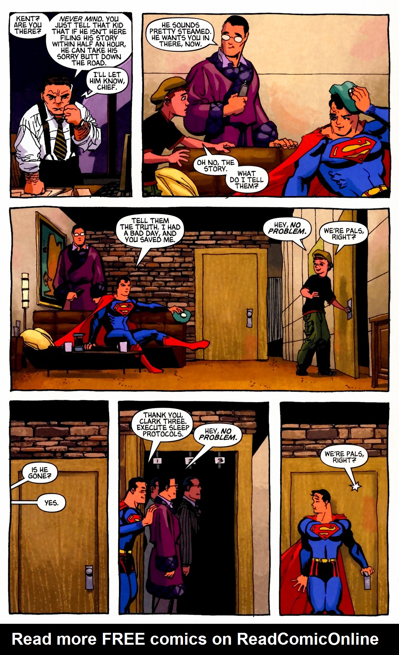 Read online Superman Confidential comic -  Issue #5 - 8