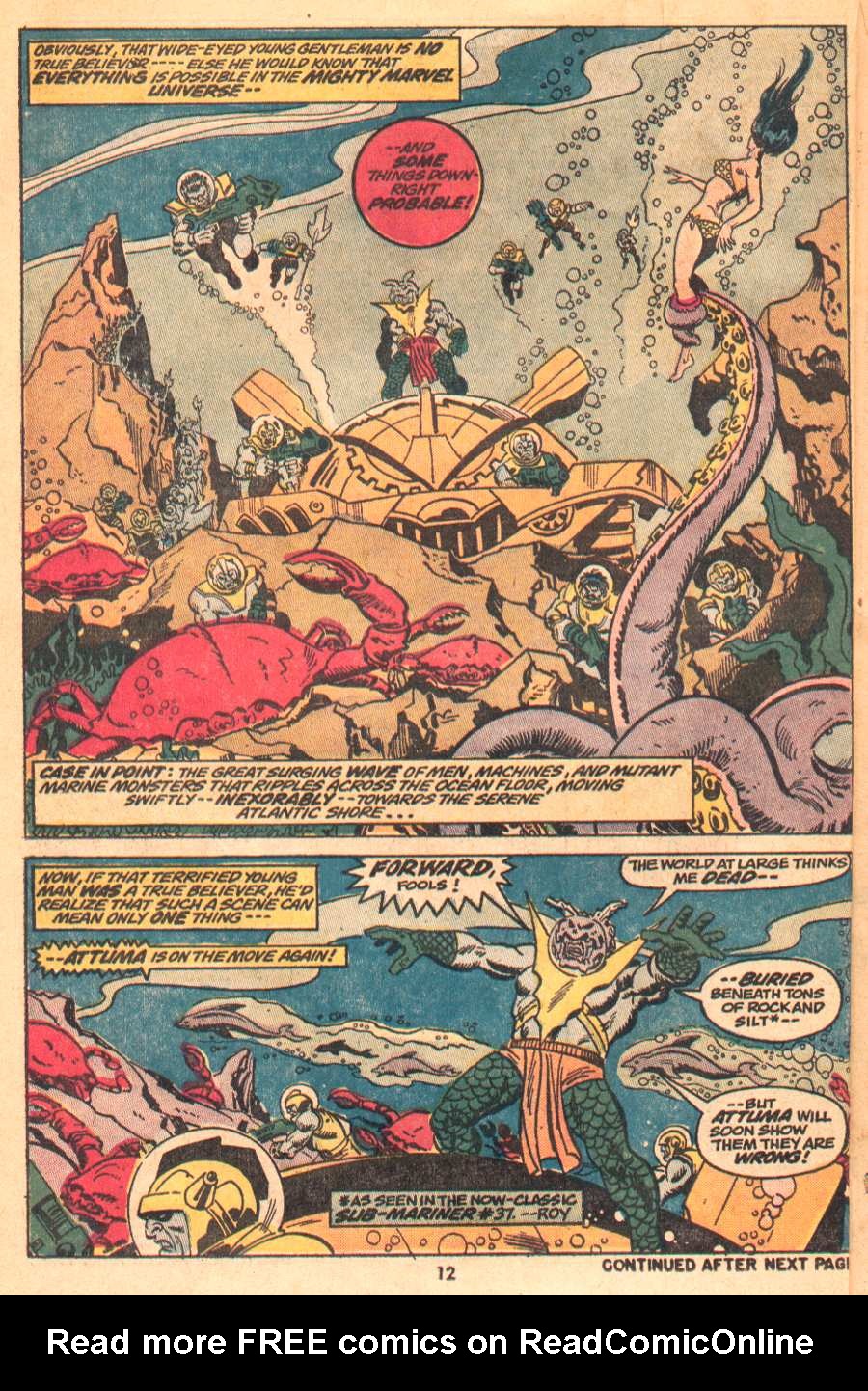 Read online The Defenders (1972) comic -  Issue #7 - 10