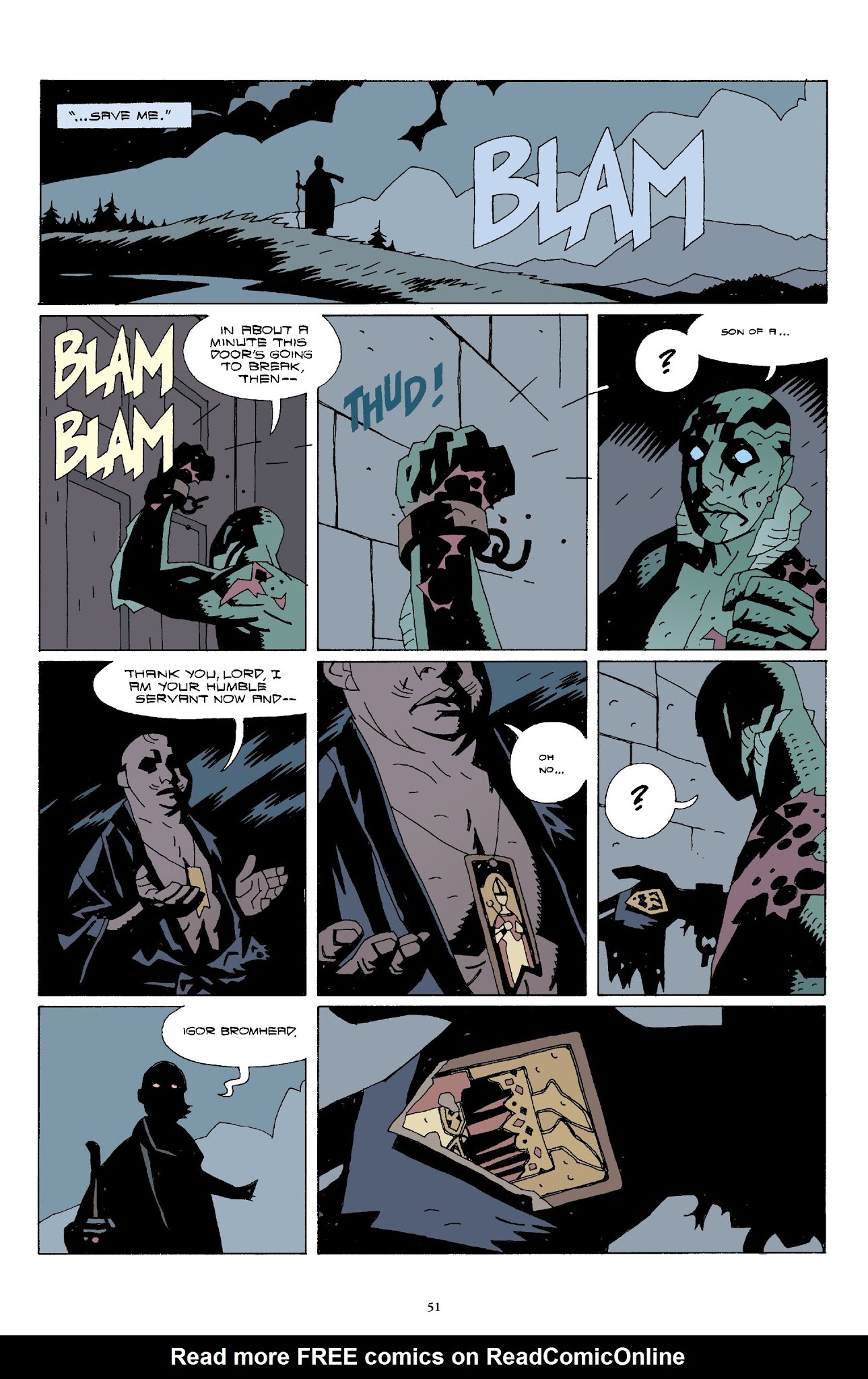 Read online Hellboy Omnibus comic -  Issue # TPB 2 (Part 1) - 52