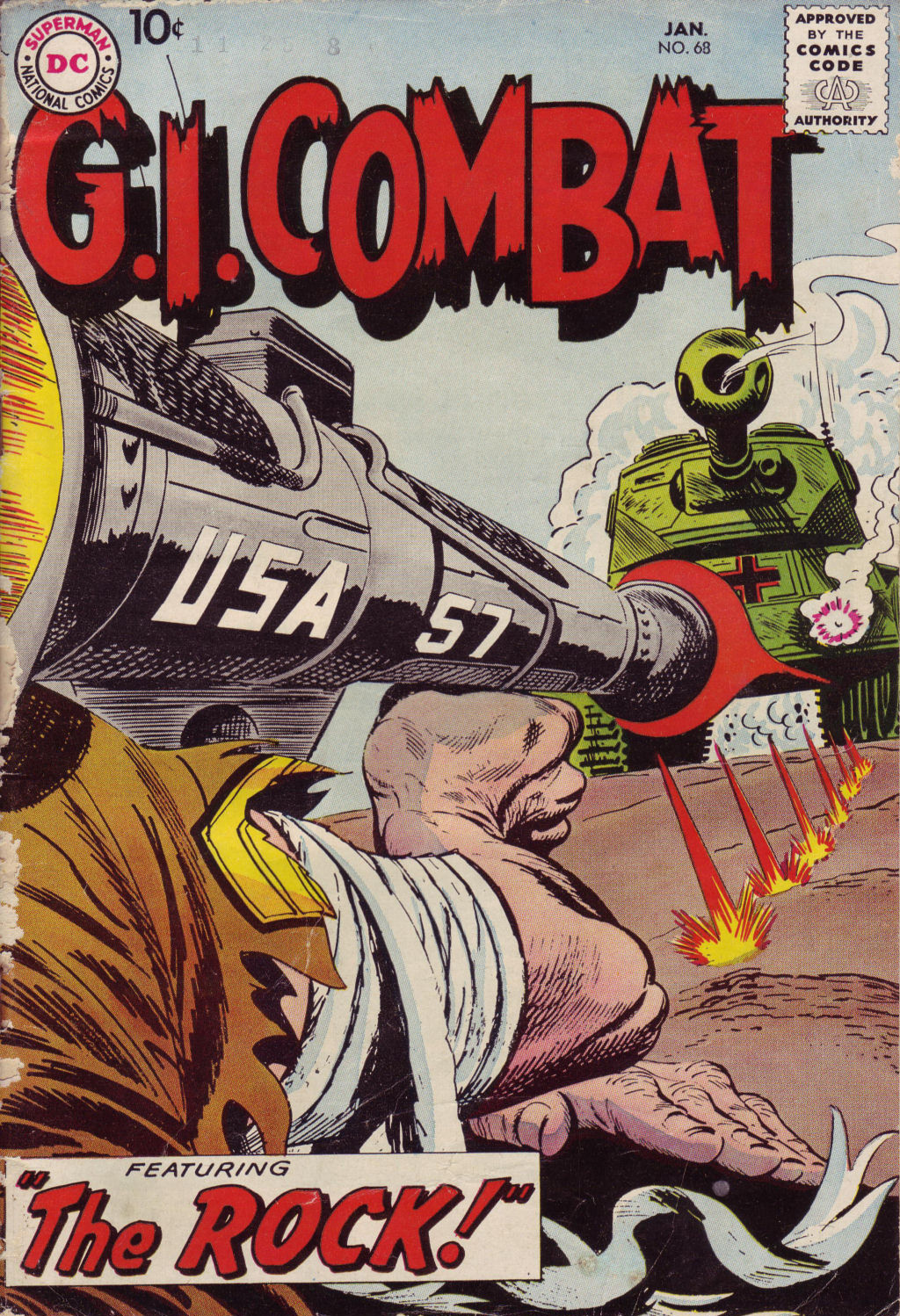 Read online G.I. Combat (1952) comic -  Issue #68 - 1