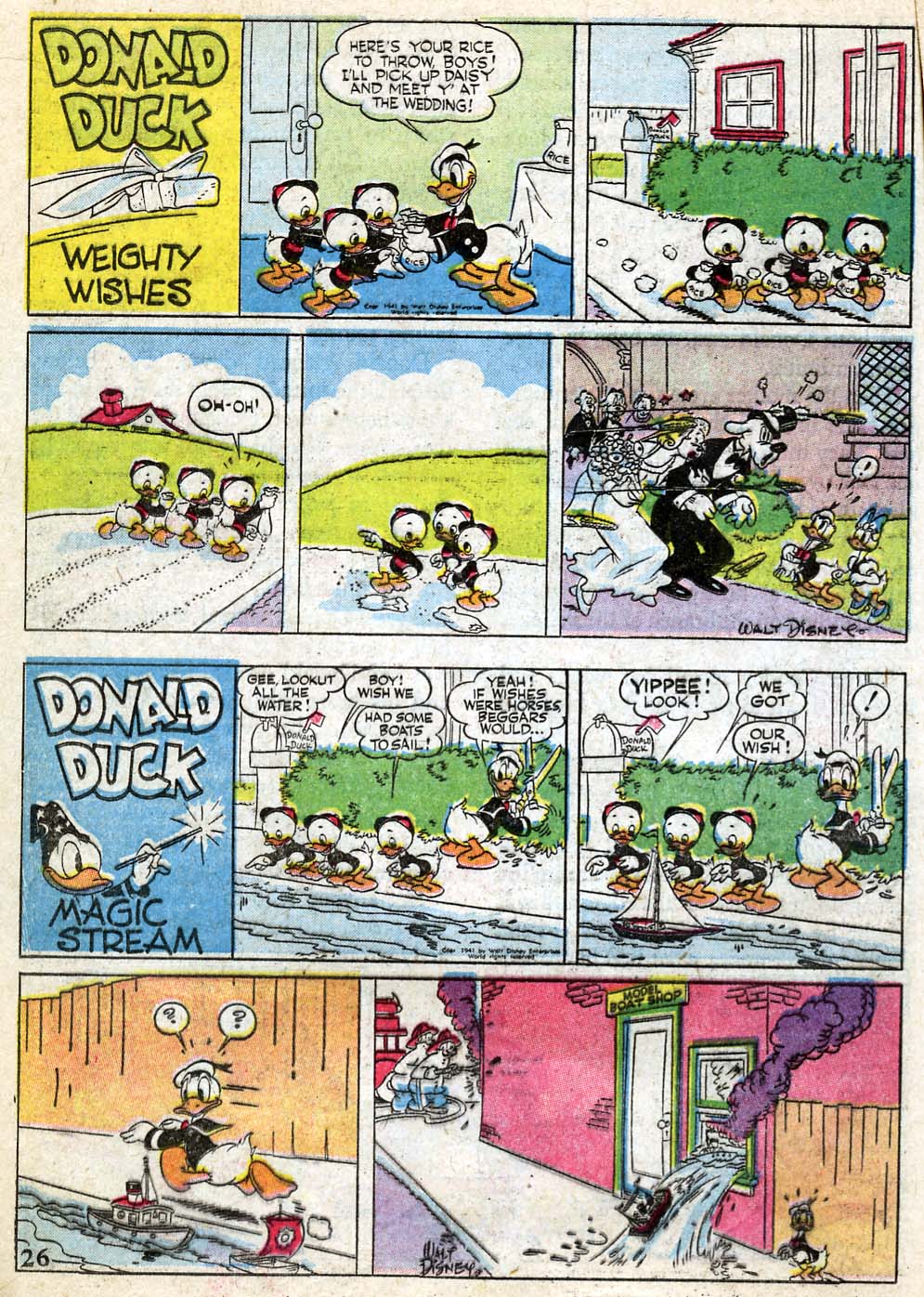 Read online Walt Disney's Comics and Stories comic -  Issue #36 - 28