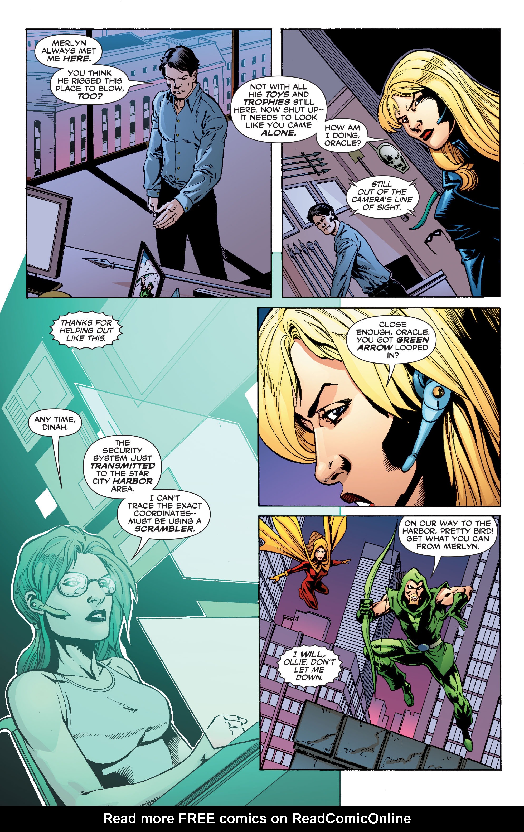 Read online Black Canary (2007) comic -  Issue #3 - 12