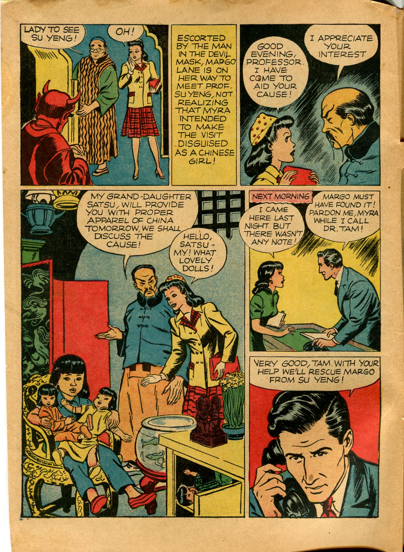 Read online Shadow Comics comic -  Issue #14 - 3