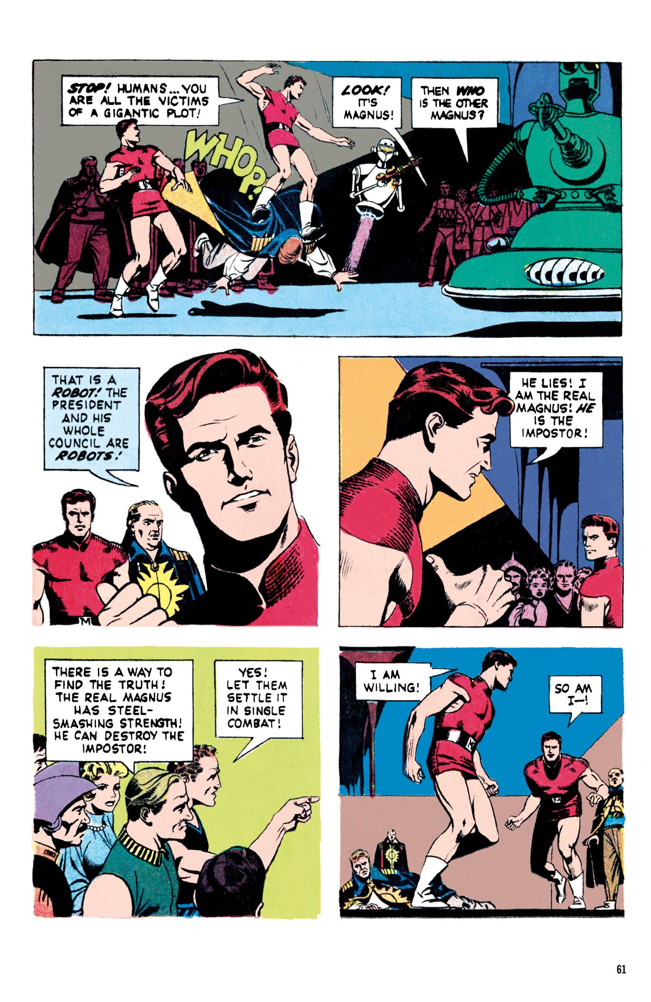 Read online Magnus, Robot Fighter Archives comic -  Issue # TPB 1 (Part 1) - 63