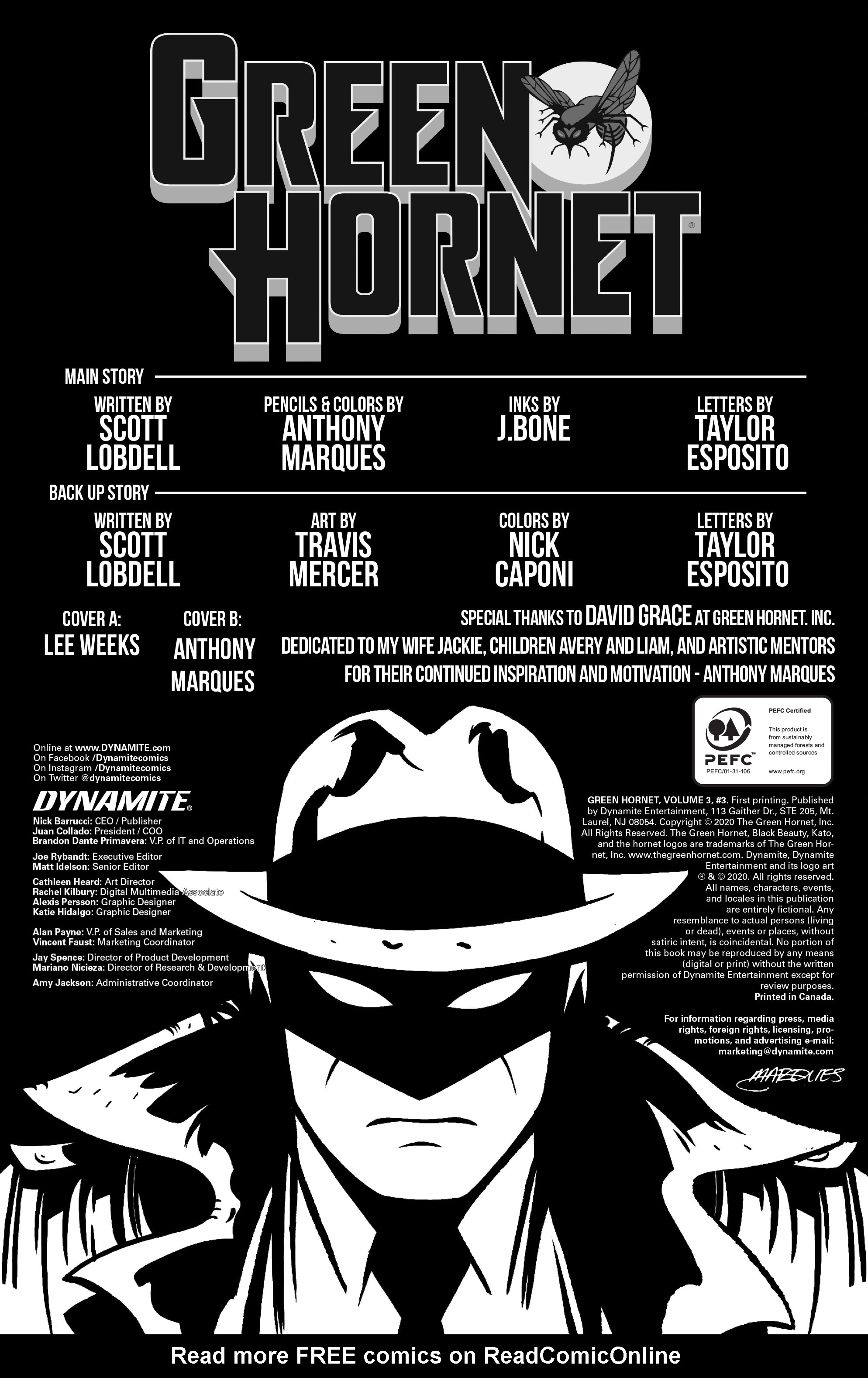 Read online The Green Hornet (2020) comic -  Issue #3 - 3