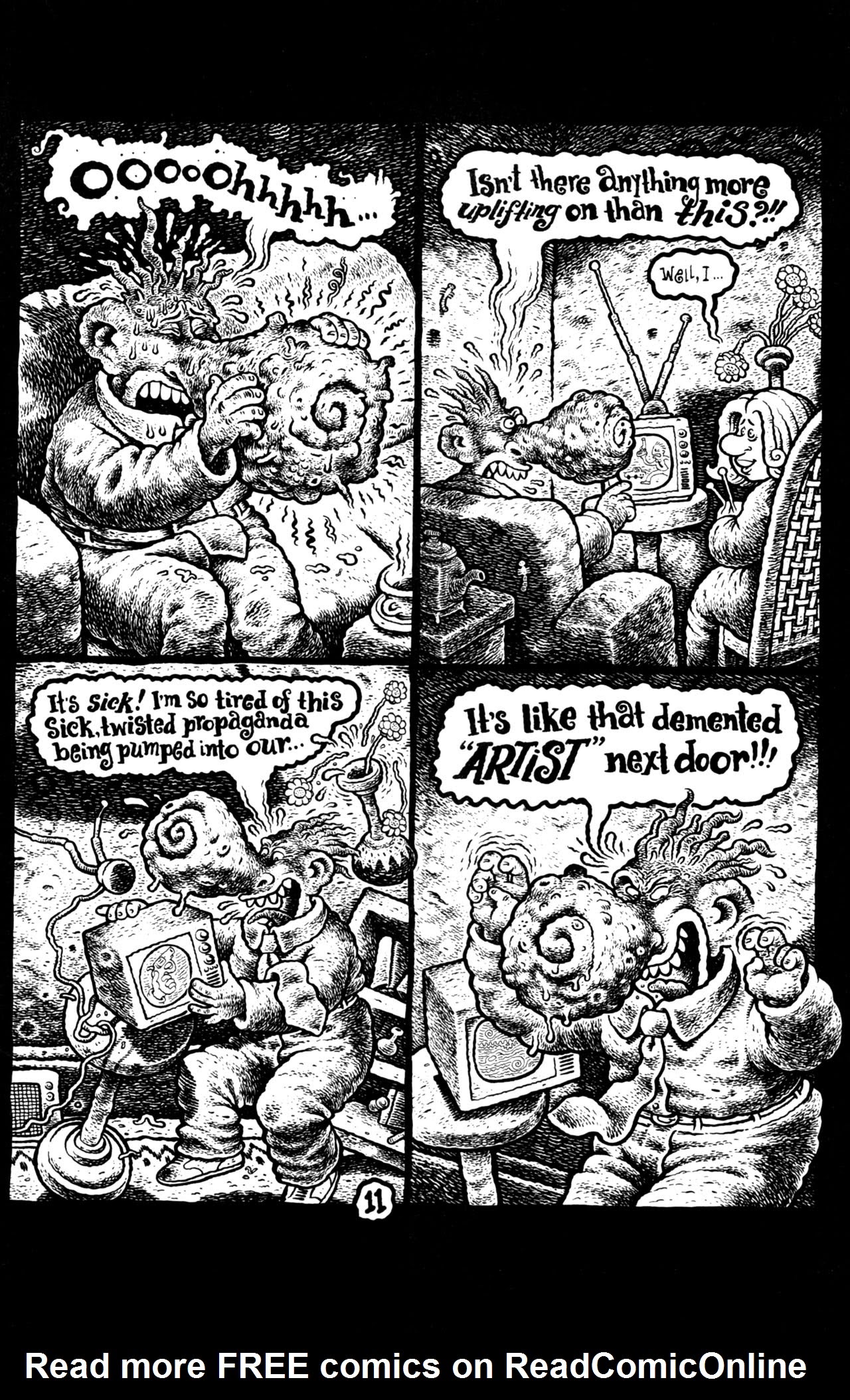 Read online Pressed Tongue comic -  Issue #2 - 13