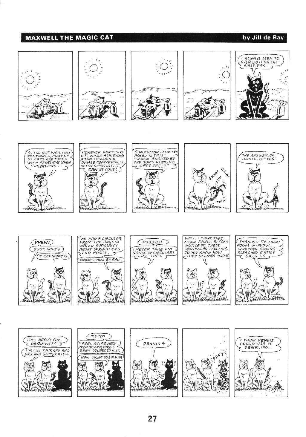 Read online Alan Moore's Maxwell the Magic Cat comic -  Issue #3 - 28