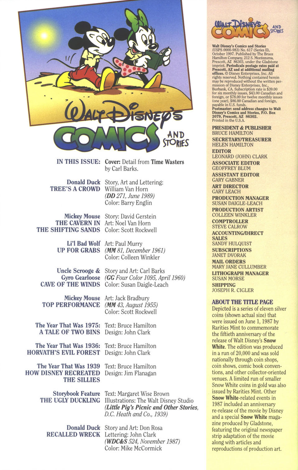 Read online Walt Disney's Comics and Stories comic -  Issue #617 - 4