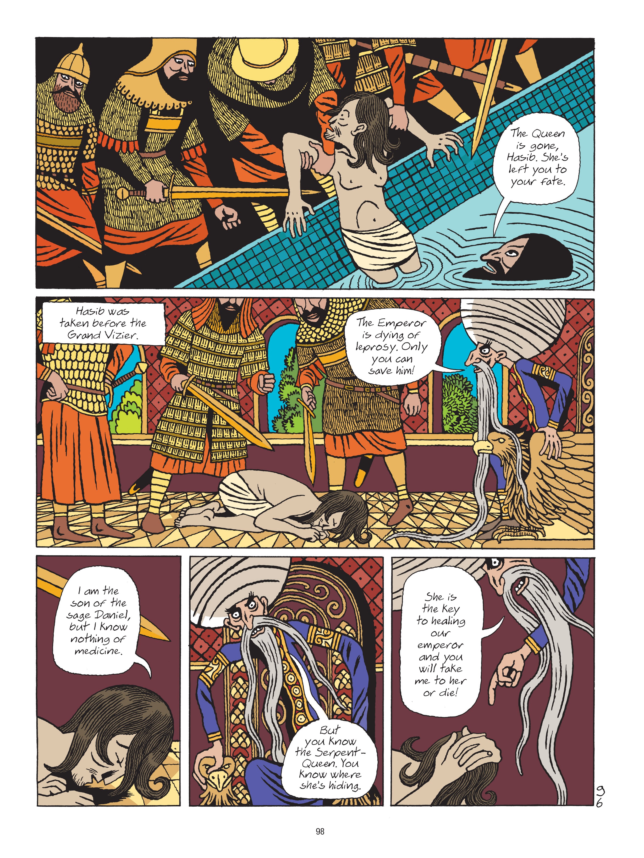 Read online A Tale of a Thousand and One Nights: HASIB & the Queen of Serpents comic -  Issue # TPB - 98