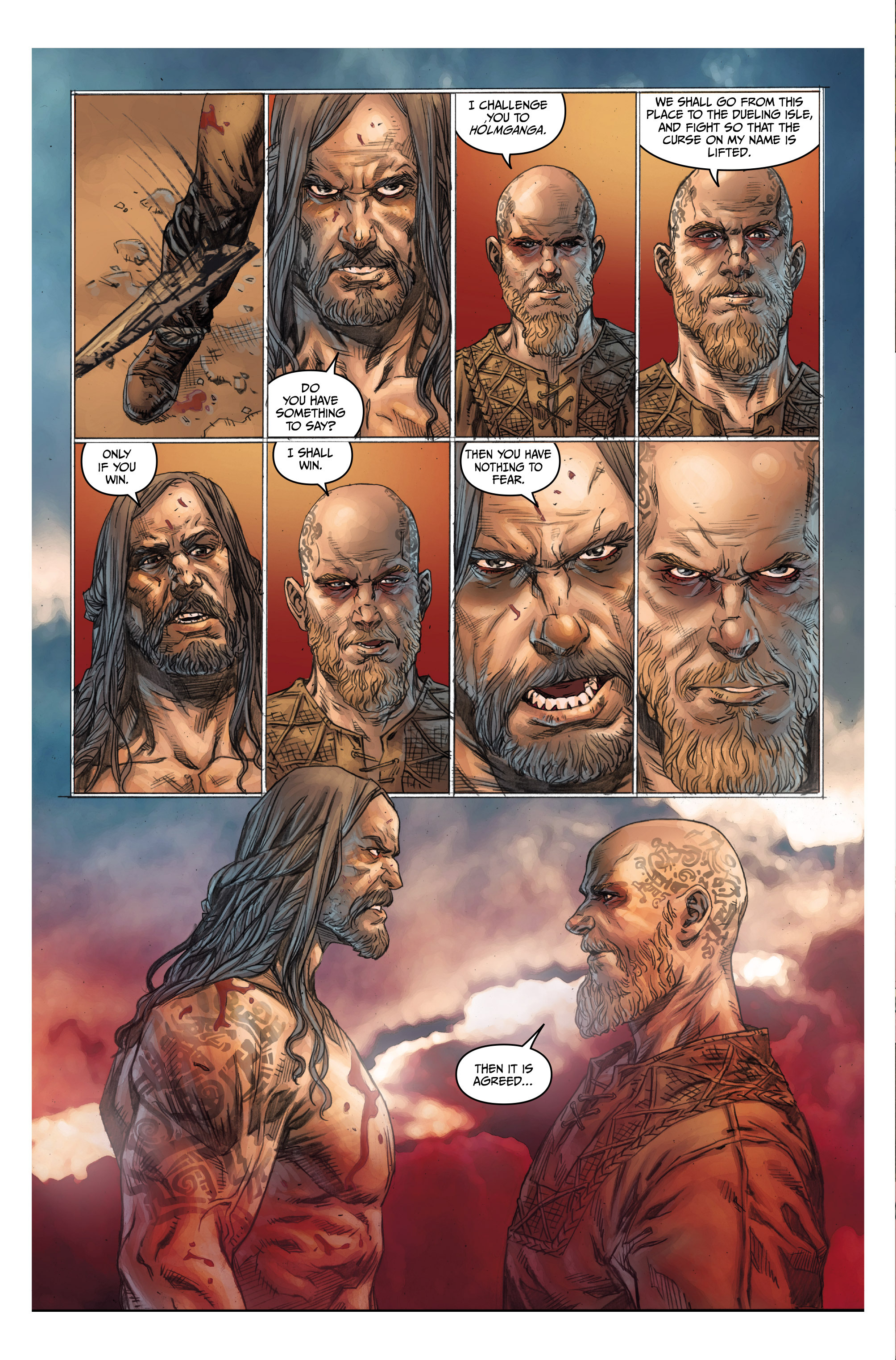 Read online Vikings: Uprising comic -  Issue #4 - 7