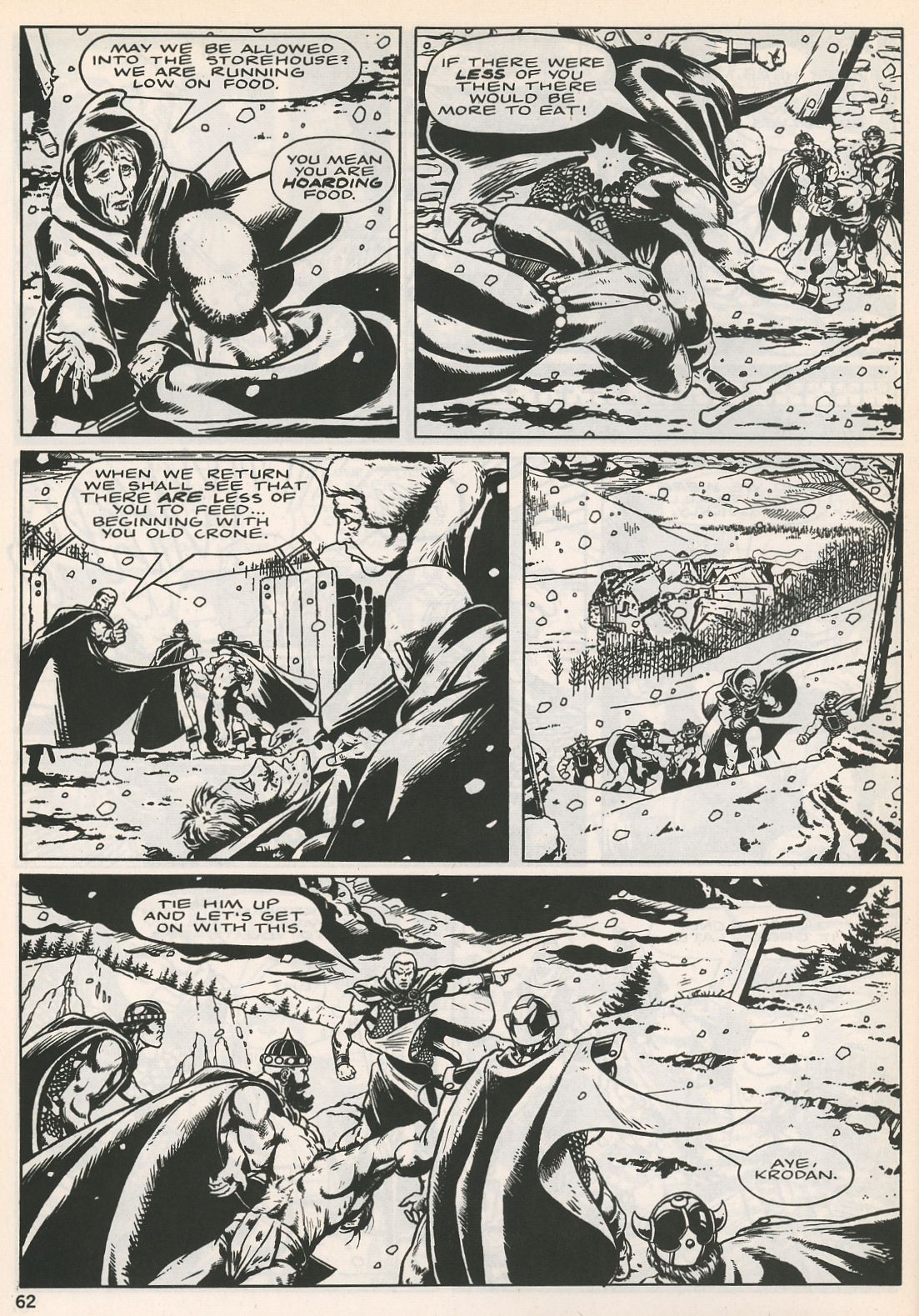 Read online The Savage Sword Of Conan comic -  Issue #129 - 60