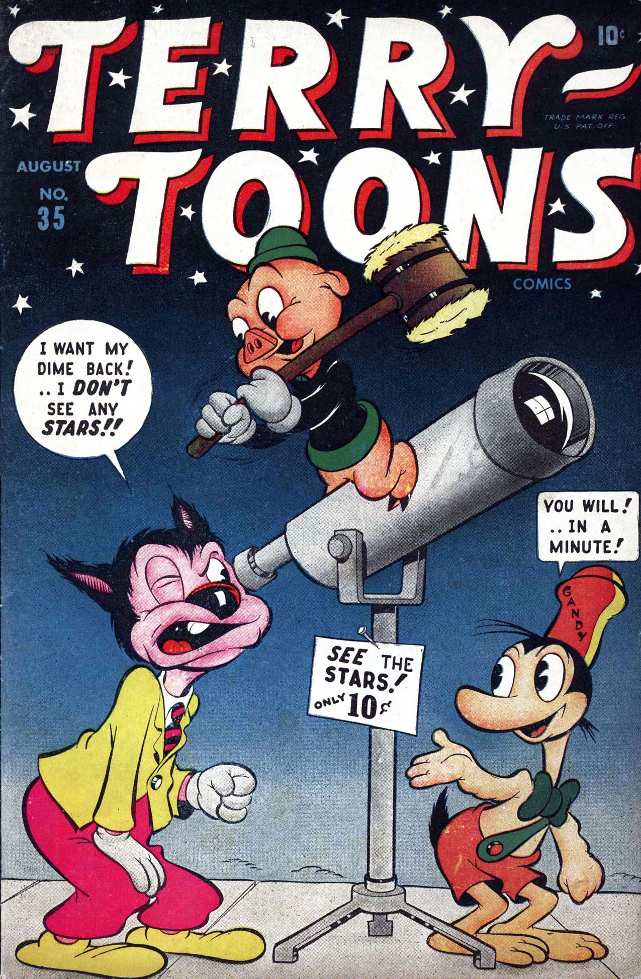 Read online Terry-Toons Comics comic -  Issue #35 - 1