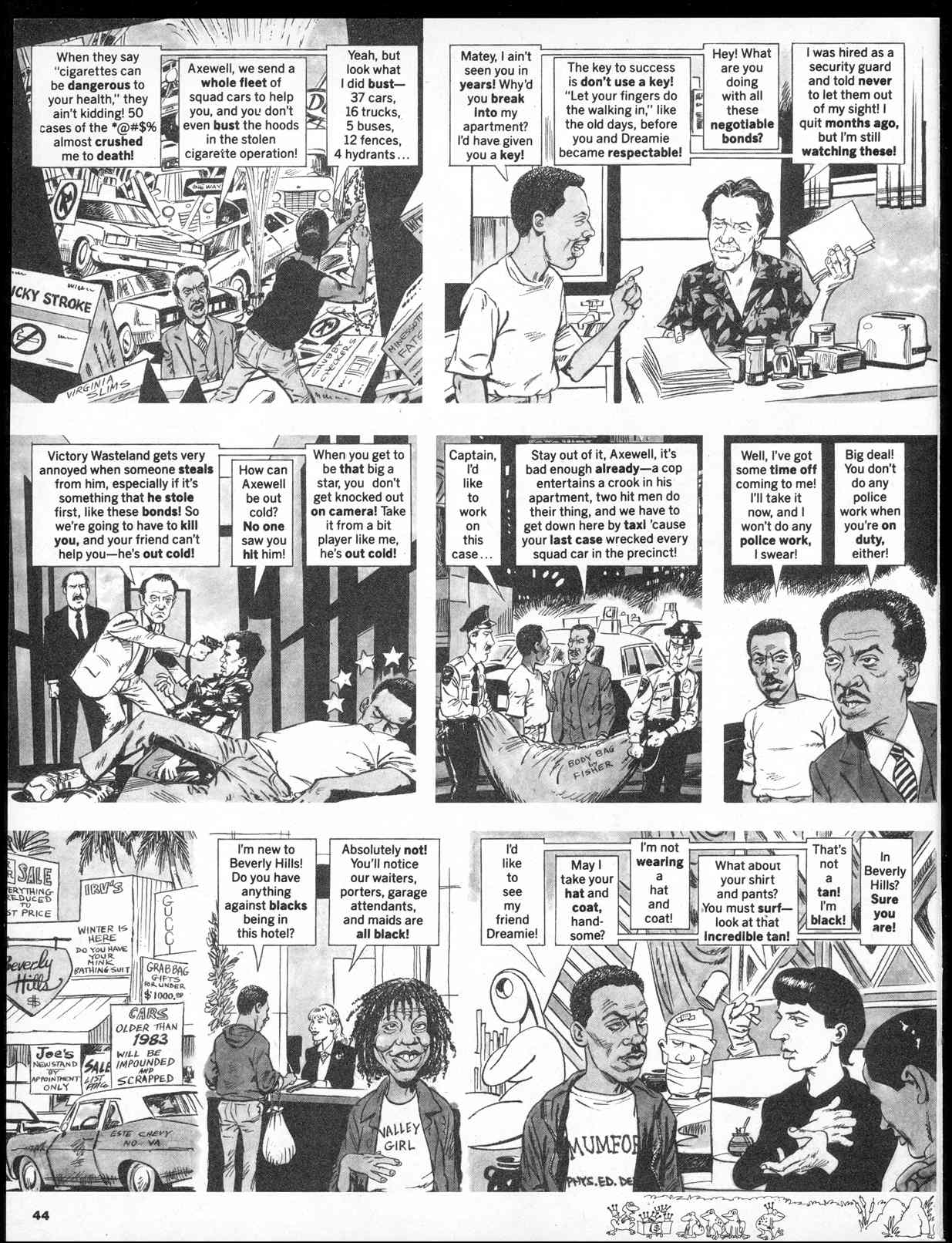 Read online MAD comic -  Issue #256 - 46