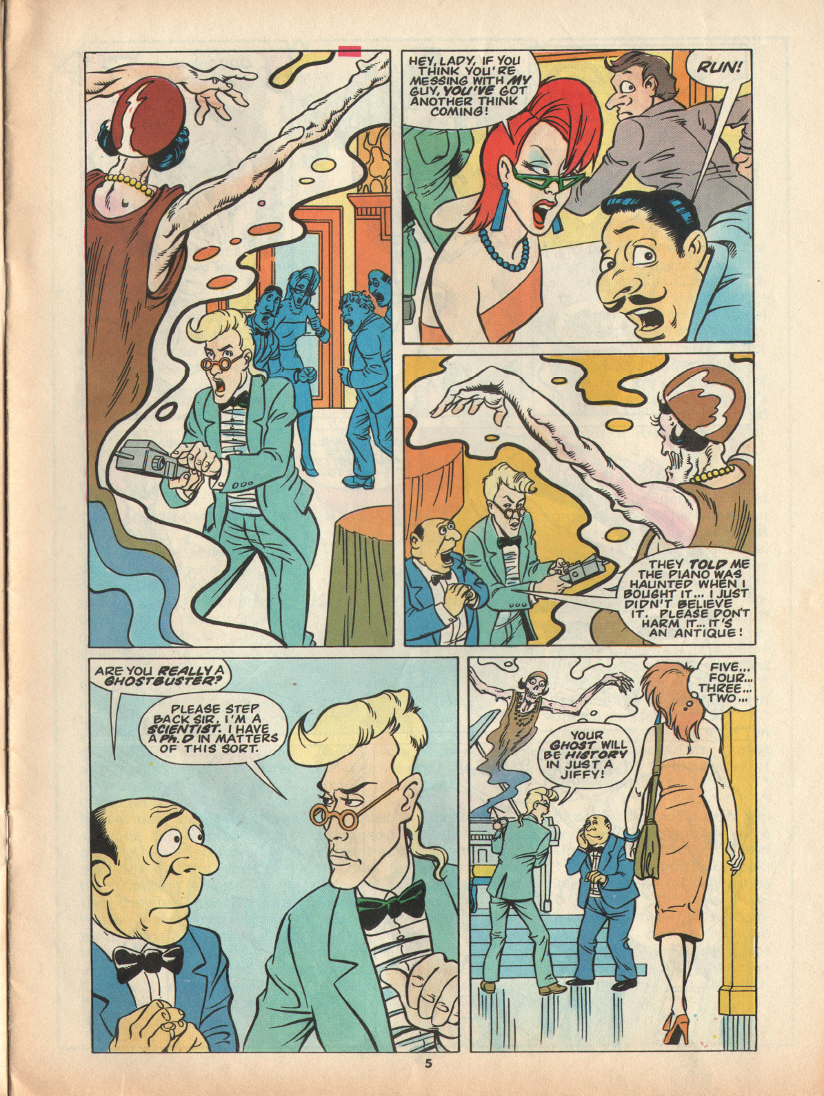 Read online The Real Ghostbusters comic -  Issue #25 - 5