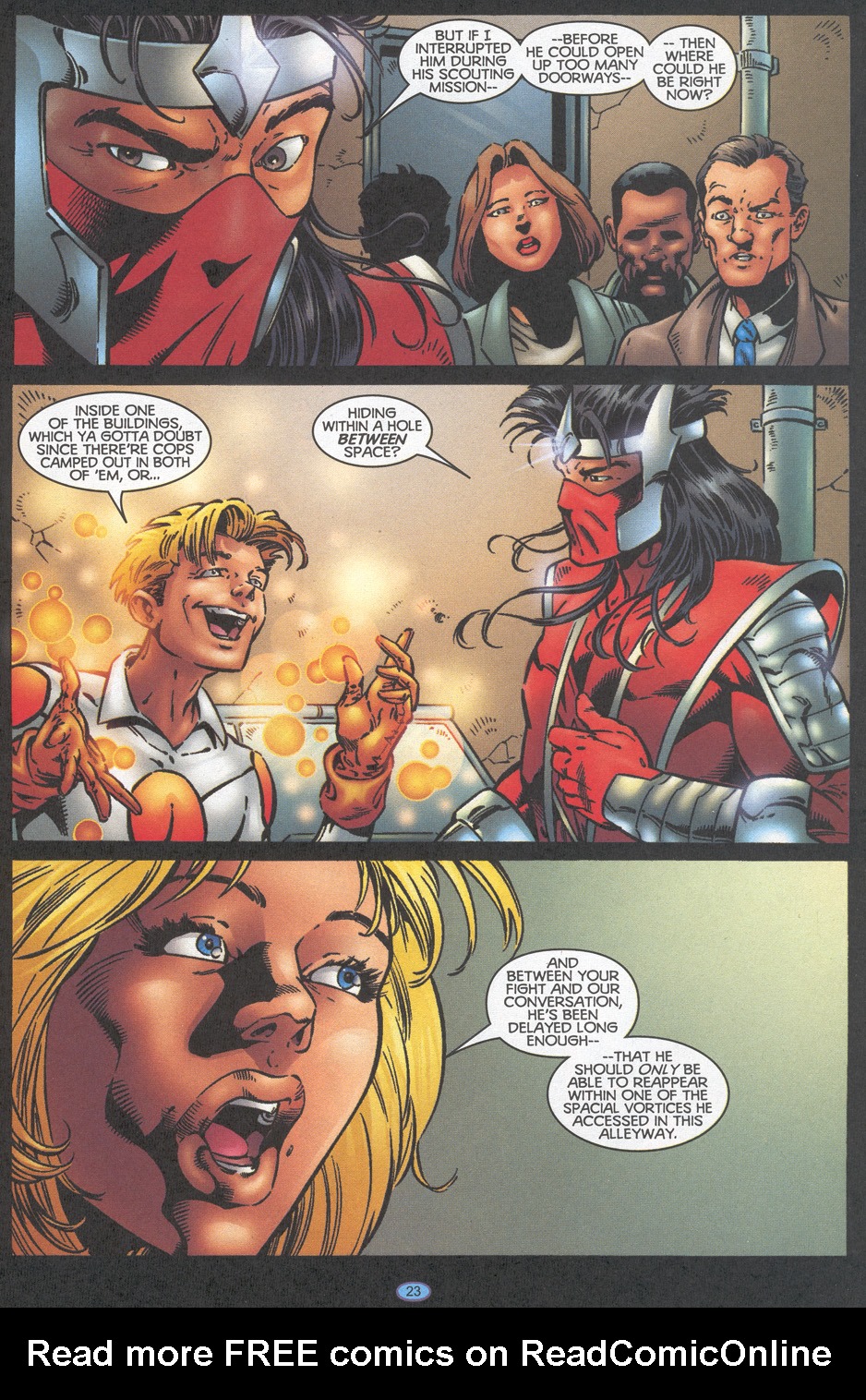Read online Troublemakers comic -  Issue #17 - 19