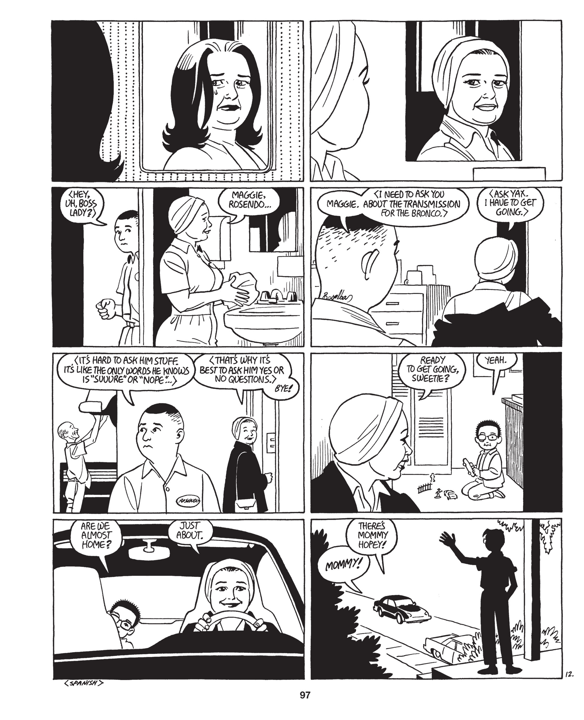Read online Love and Rockets: New Stories comic -  Issue #4 - 99