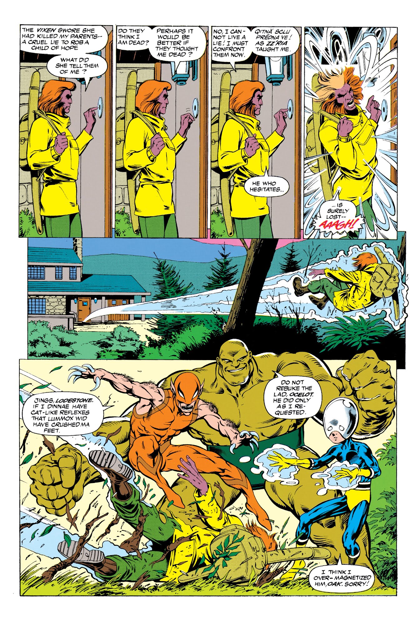 Read online Excalibur Visionaries: Alan Davis comic -  Issue # TPB 3 (Part 1) - 98
