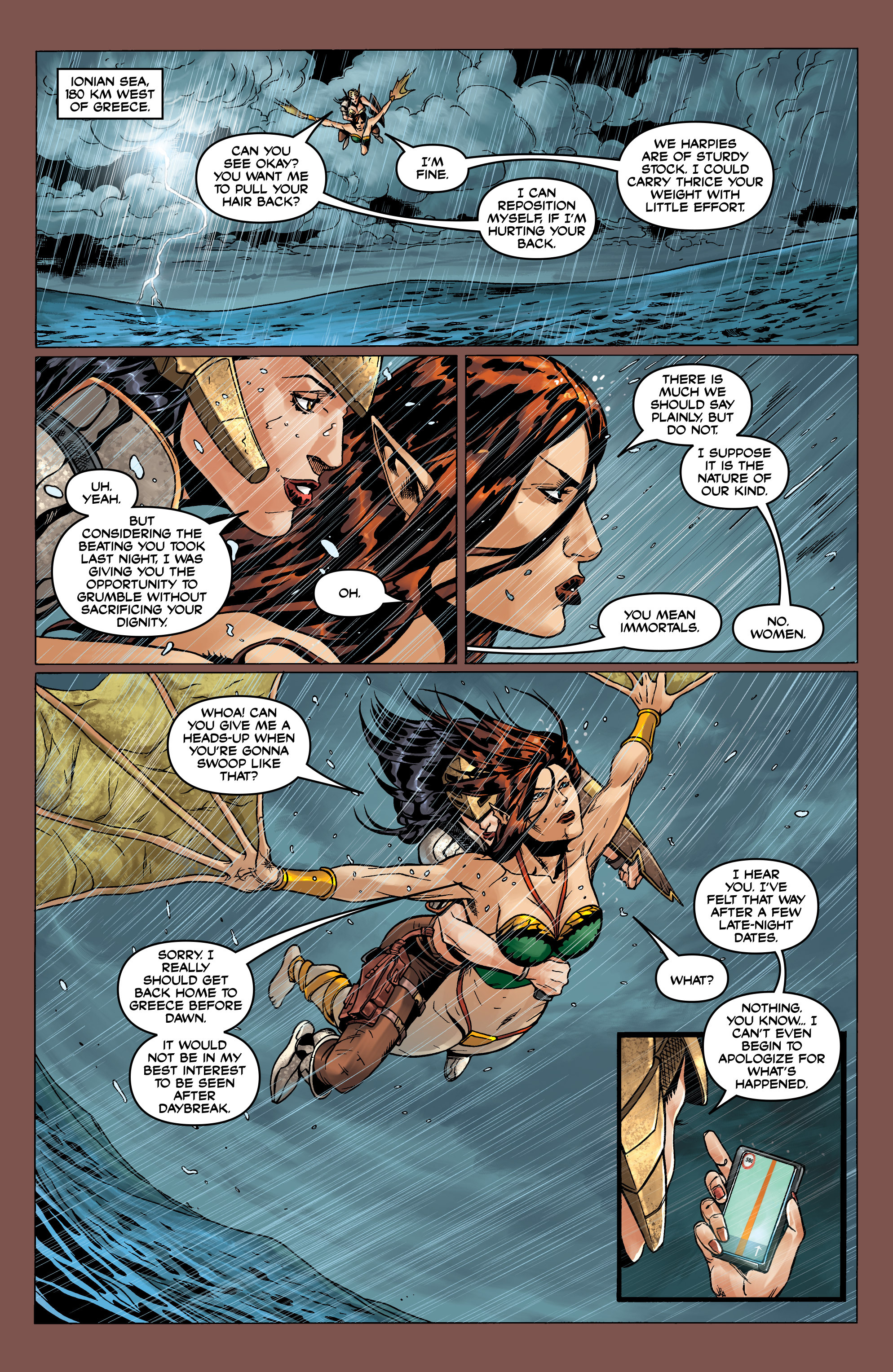 Read online War Goddess comic -  Issue #8 - 4