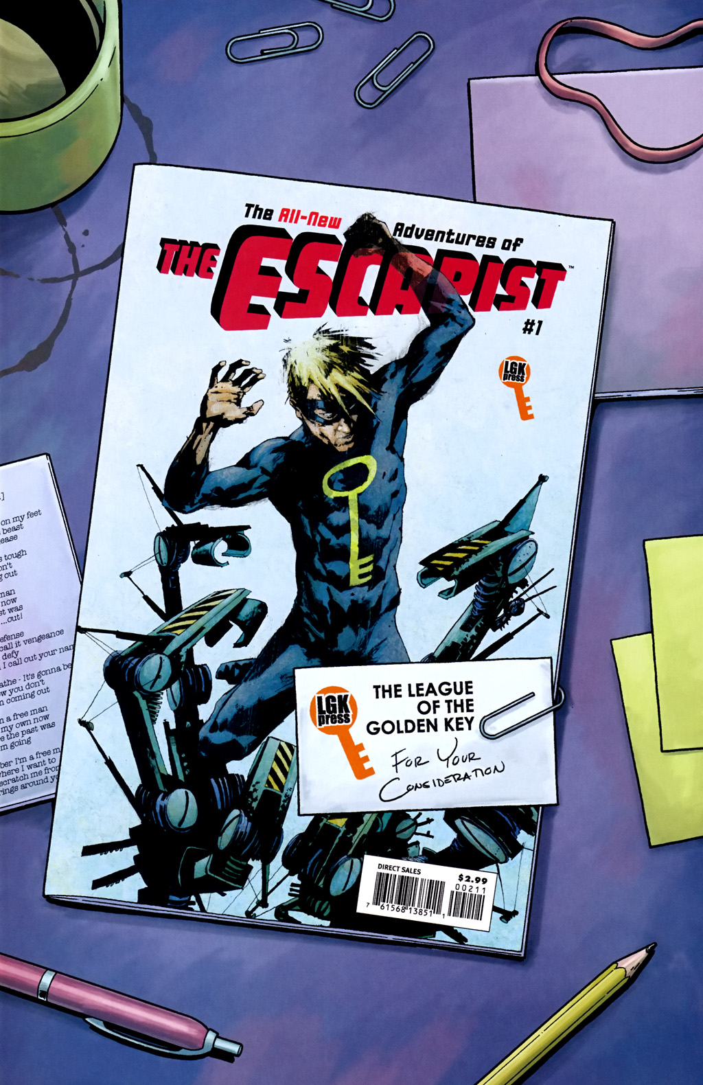 Read online The Escapists comic -  Issue #3 - 9