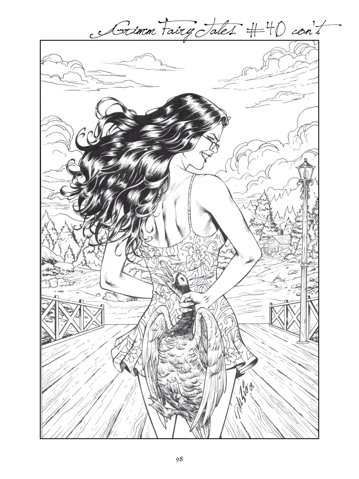 Read online Grimm Fairy Tales: Art Book comic -  Issue # TPB - 98