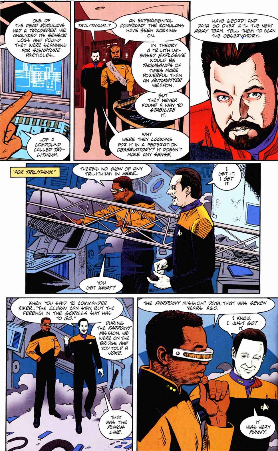 Read online Star Trek: Generations comic -  Issue # Full - 26