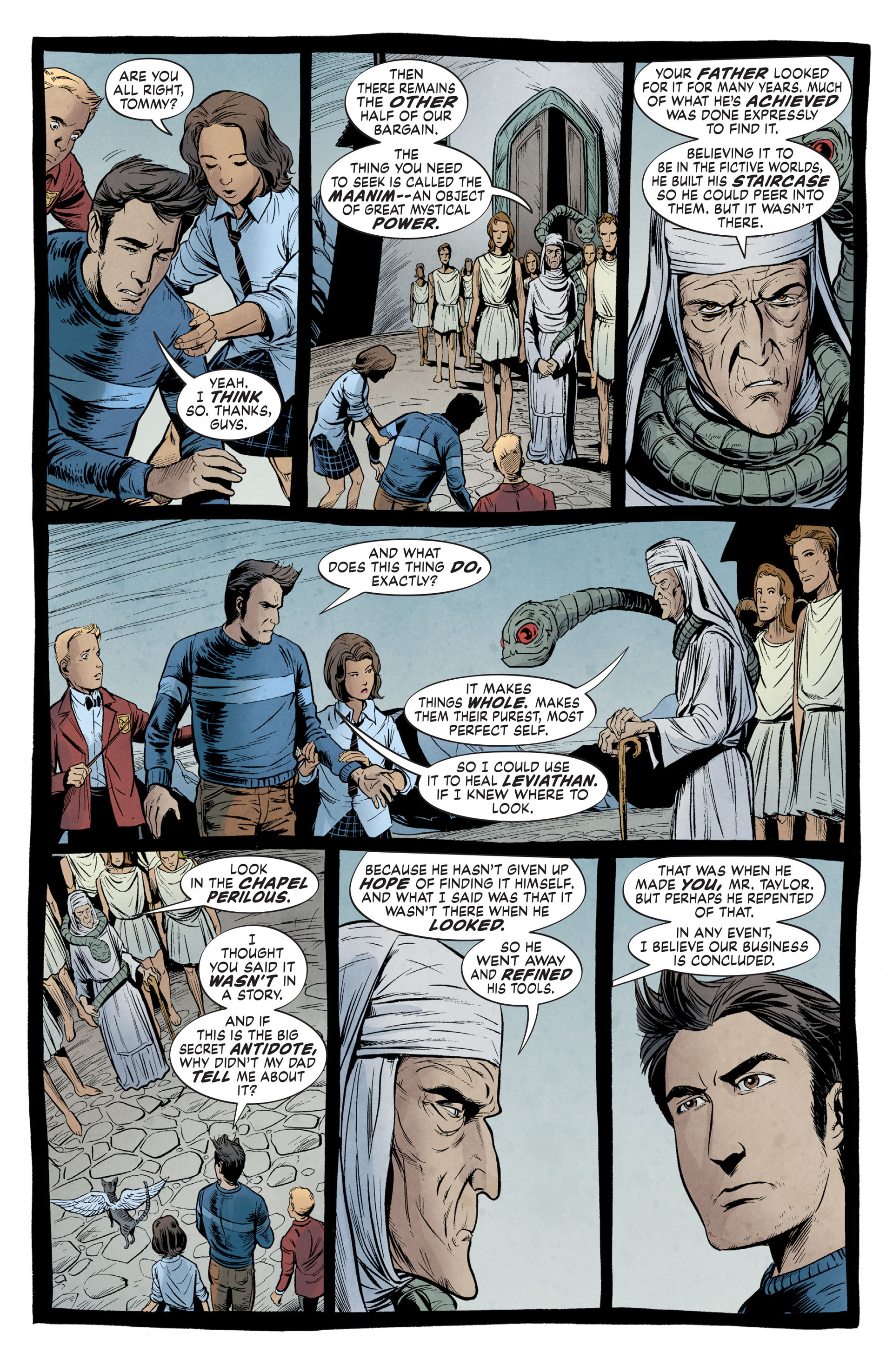 Read online The Unwritten: Apocalypse comic -  Issue #4 - 21
